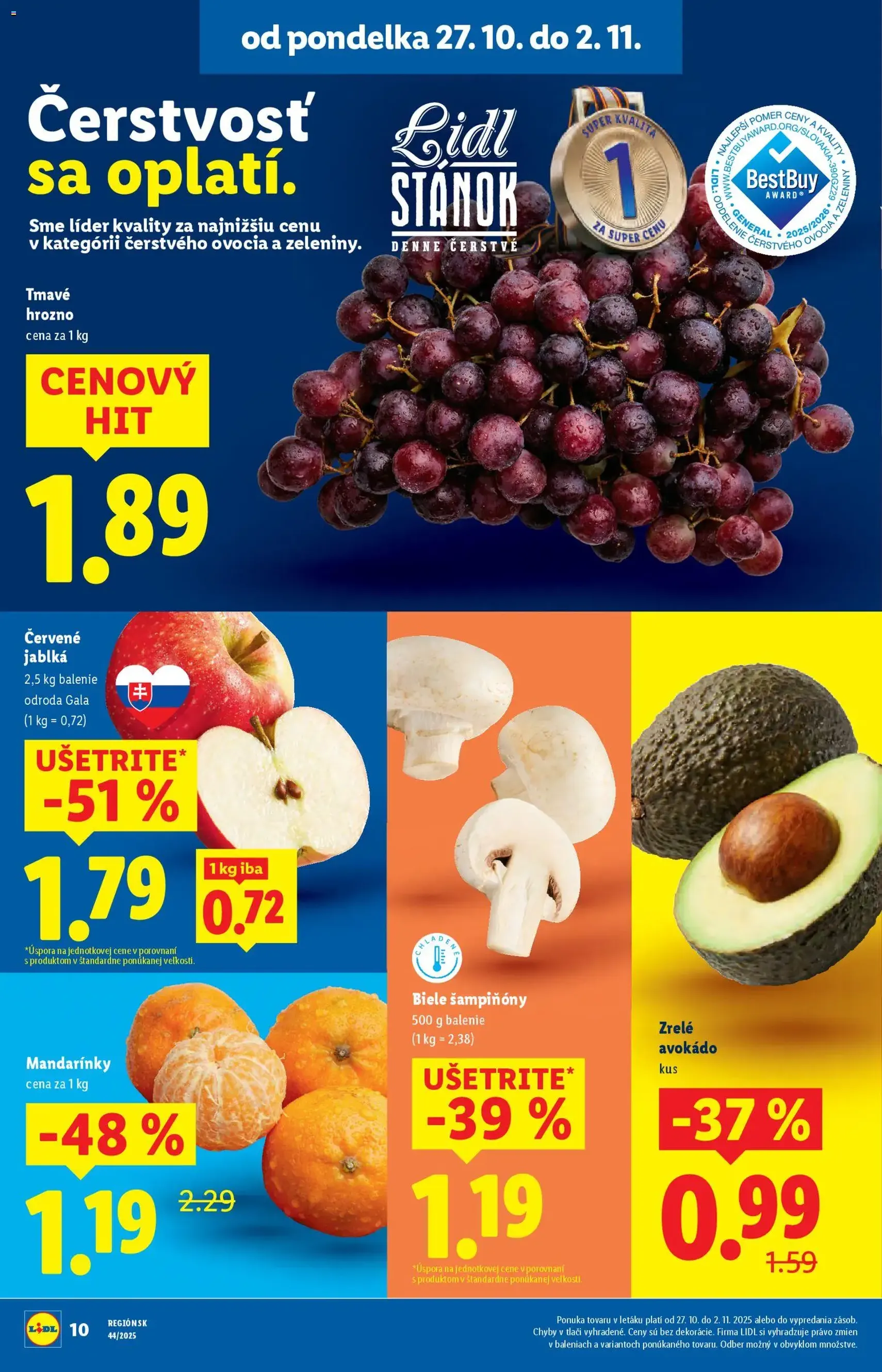Lidl leták - platný leták od 27.10.2025 strana 12 z 96 Lidl leták - platný leták od 27.10.2025 strana 12 z 96