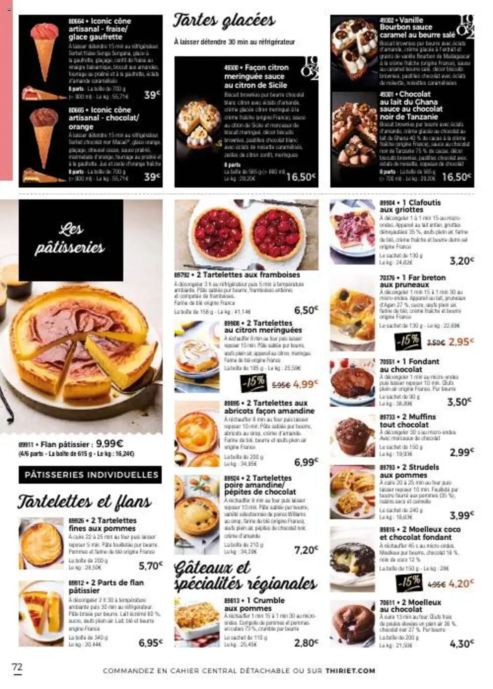 Thiriet catalogue livraison à domicile - brochure valable à partir du 11/07/2025, page 72 sur 80 Thiriet catalogue livraison à domicile - brochure valable à partir du 11/07/2025, page 72 sur 80