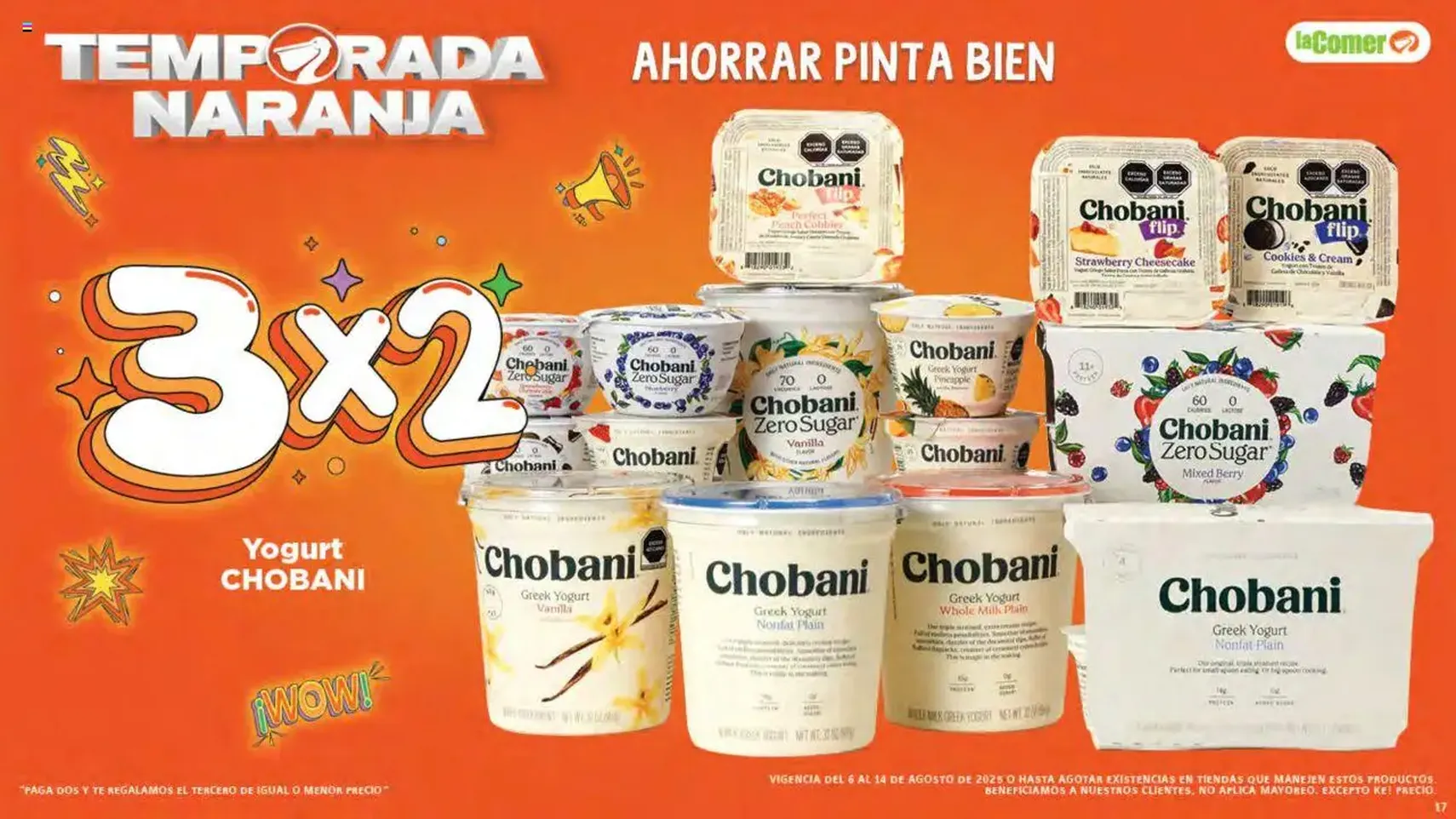 La Comer - Folleto - folleto válido desde 06/08/2025 página 17 de 33 La Comer - Folleto - folleto válido desde 06/08/2025 página 17 de 33