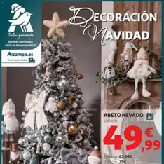 Vista previa del folleto Alcampo - Decoración Navidad HG válido desde 06/11/2025