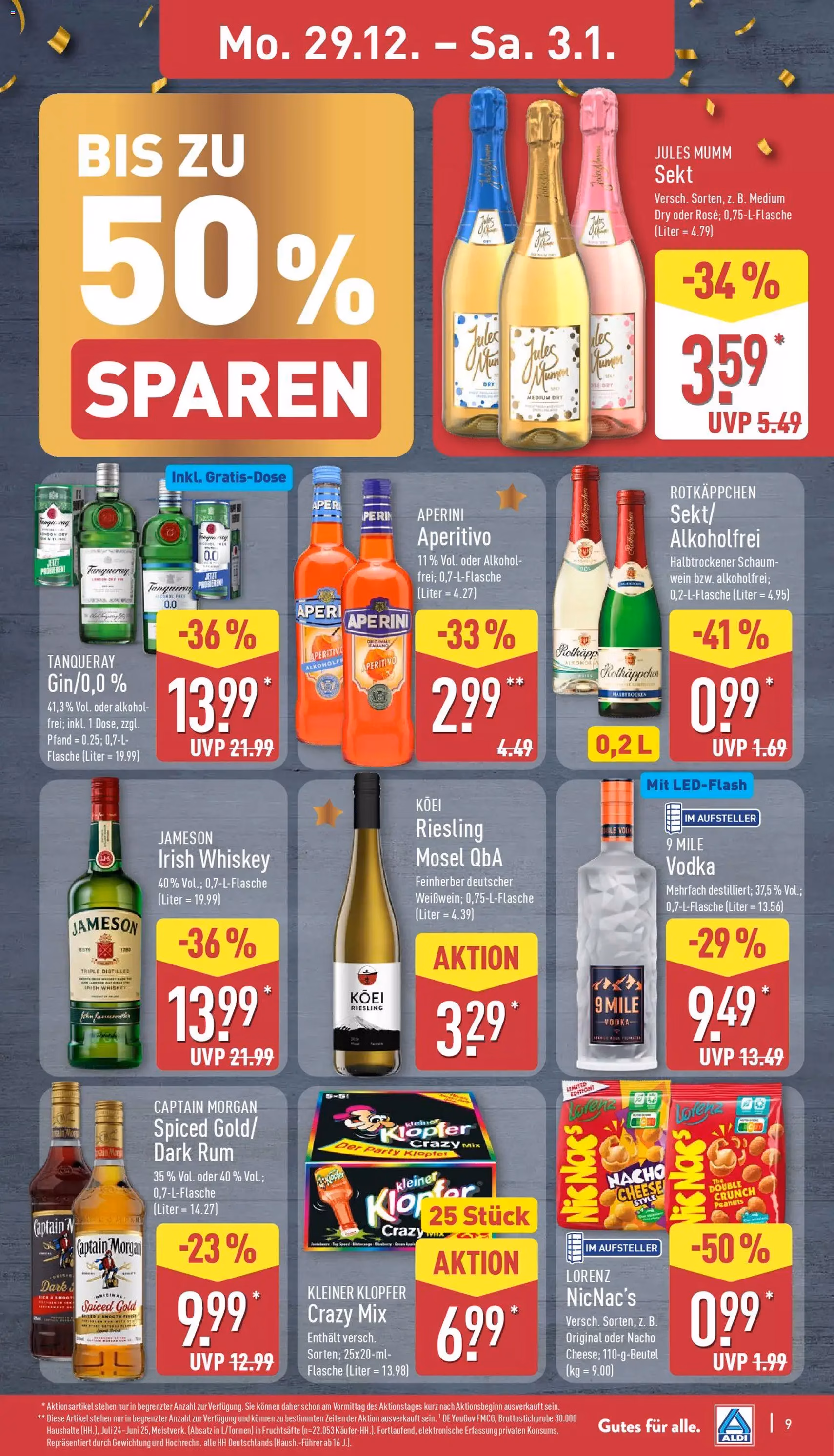 Aldi Prospekt - Gültiger Prospekt ab 29.12.2025, Seite 9 von insgesamt 32