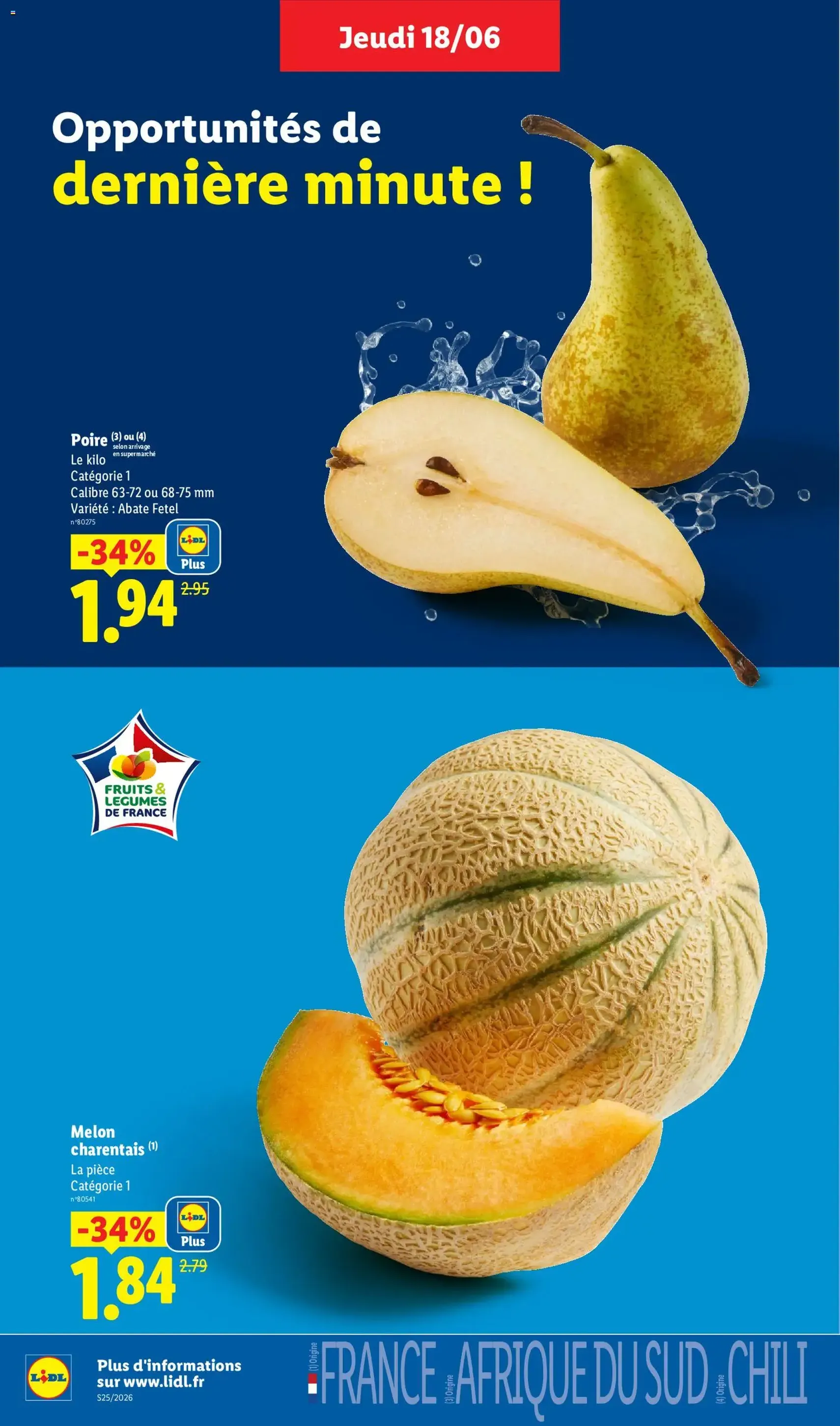 LIDL catalogue - brochure valable à partir du 18/06/2026, page 4 sur 60
