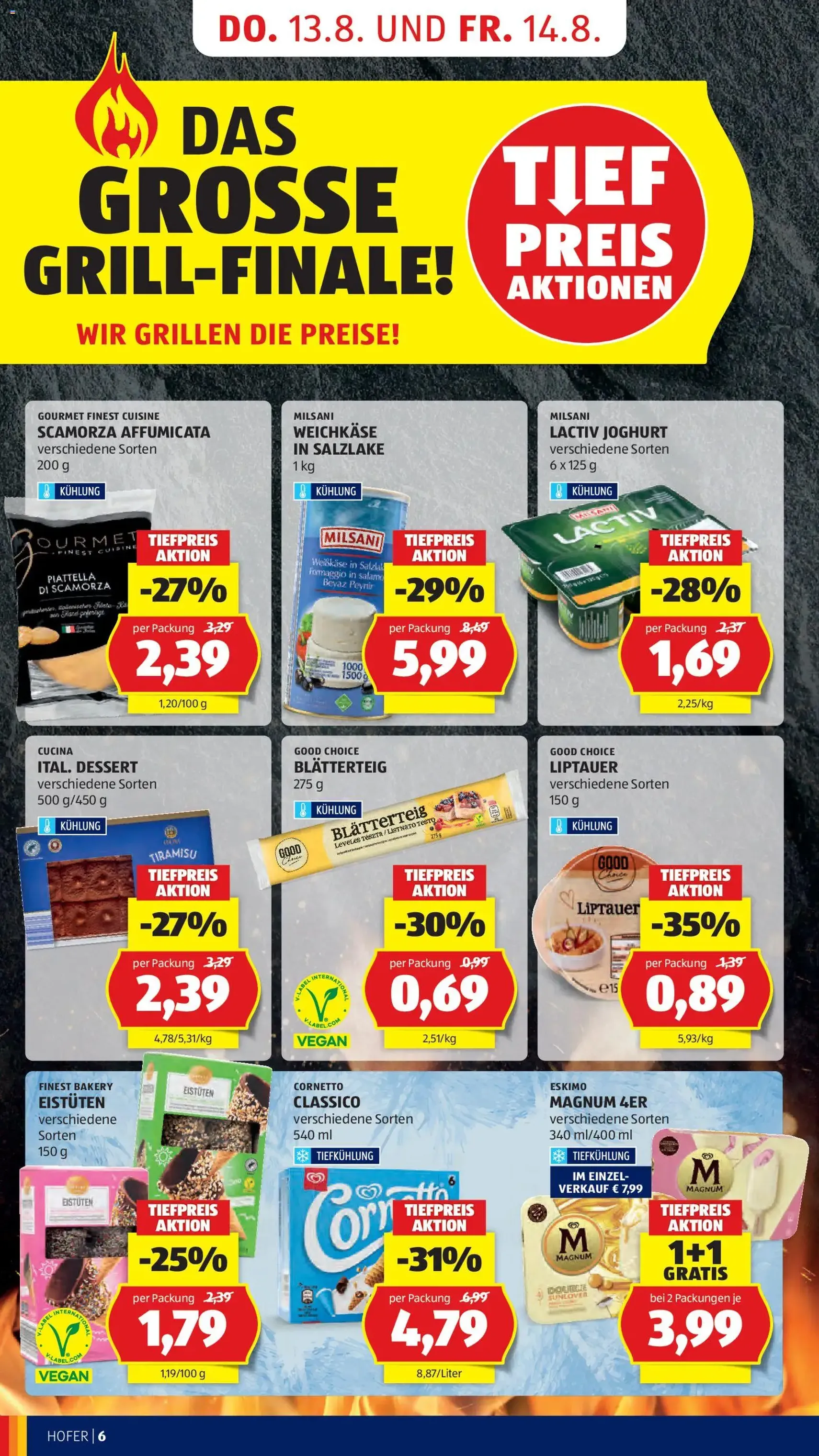 Hofer Flugblatt - Gültiger Prospekt ab 12.08.2026, Seite 18 von insgesamt 48