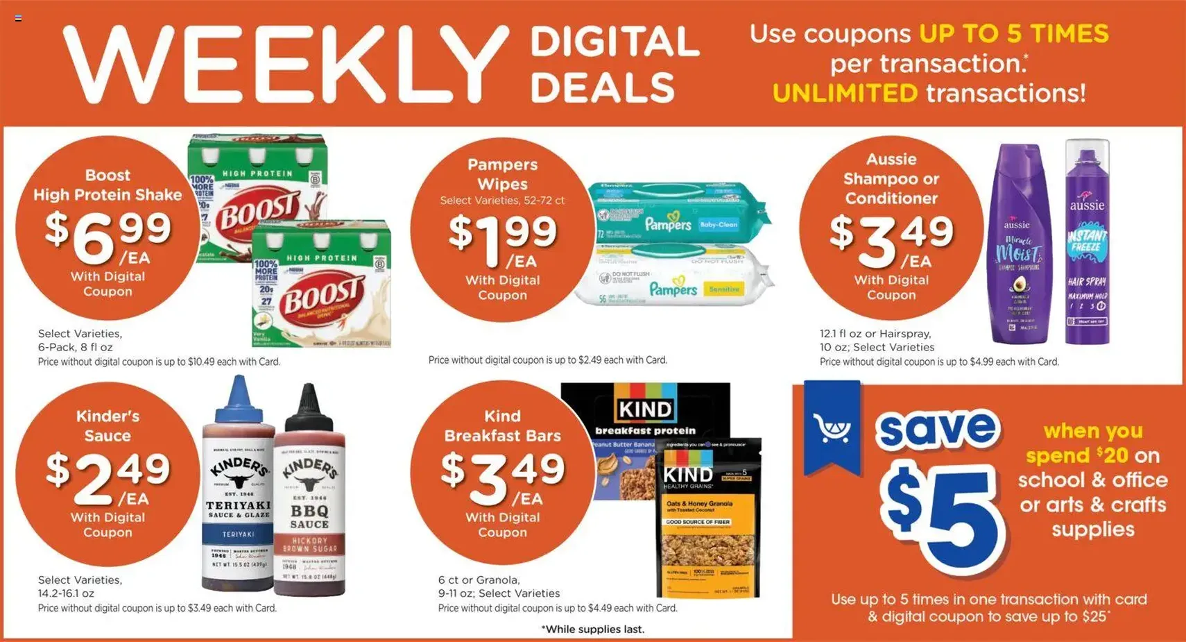 Kroger Weekly Ad - valid flyer from 07/22/2026, page 4 of 14