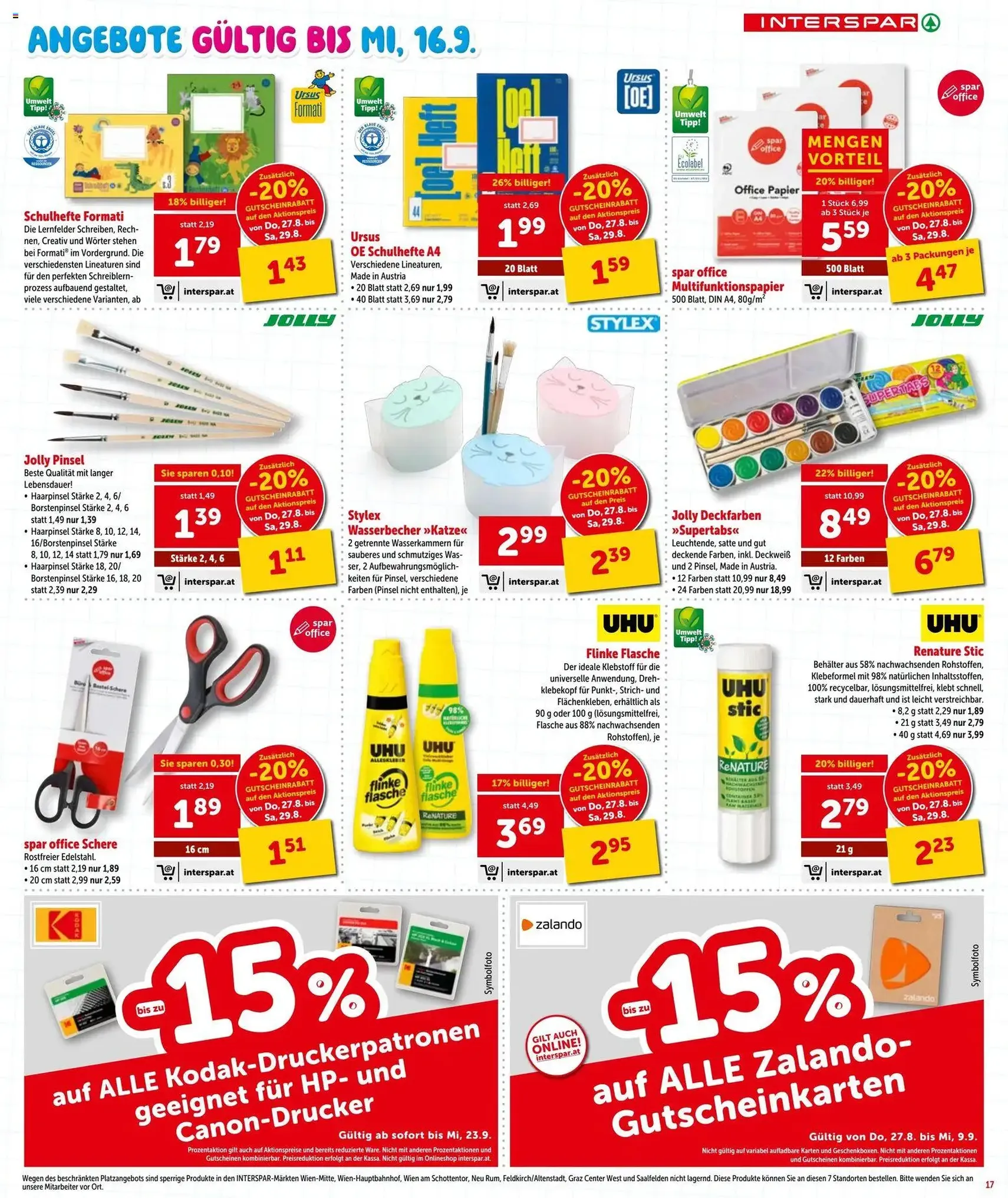 Interspar - Flugblatt - Gültiger Prospekt ab 27.08.2026, Seite 17 von insgesamt 20