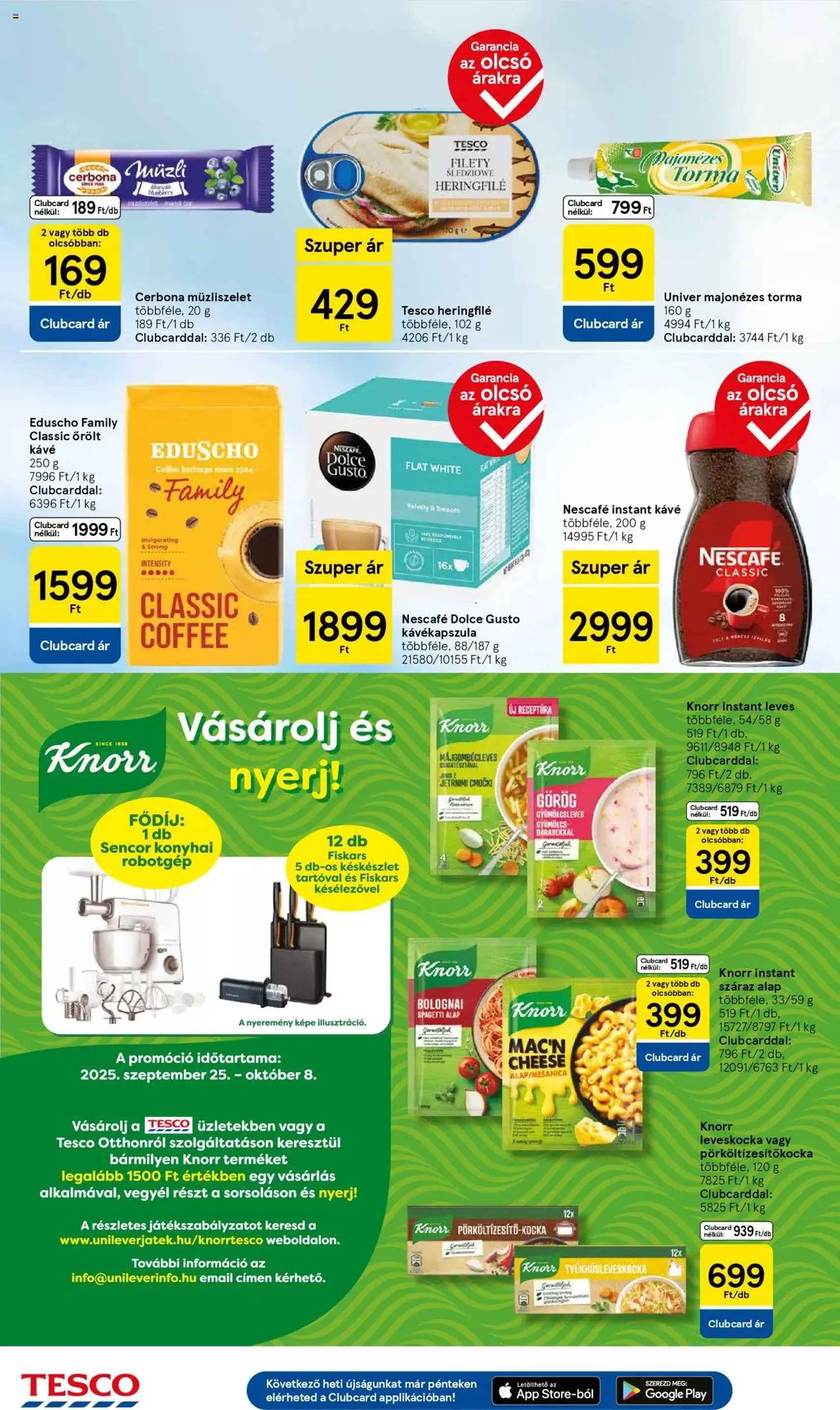 Tesco Hipermarket - Akciós újság - 2025.09.25. érvényes szórólap 22 oldal 32 oldalból