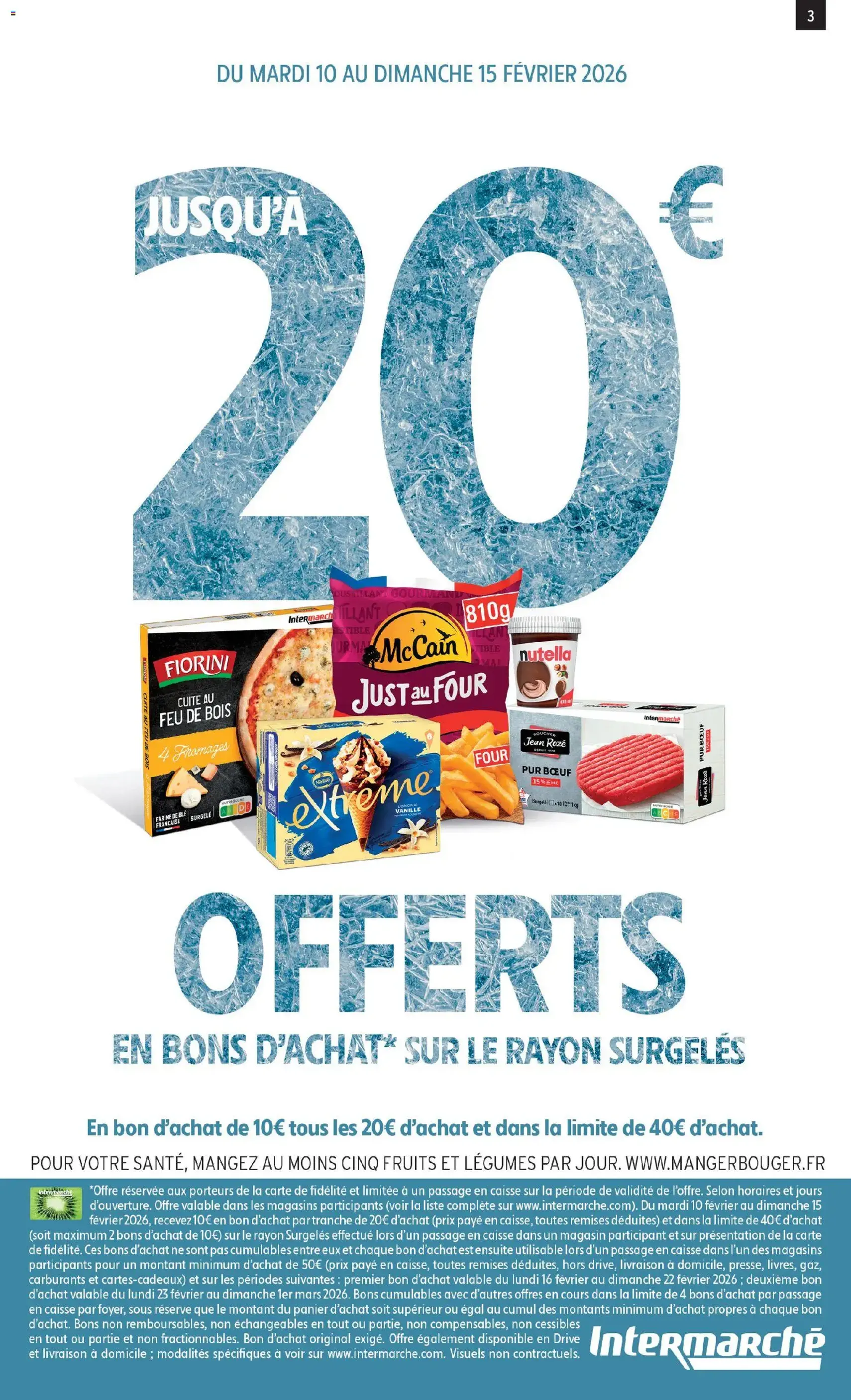 Intermarché catalogue semaine 7 - brochure valable à partir du 10/02/2026, page 3 sur 12