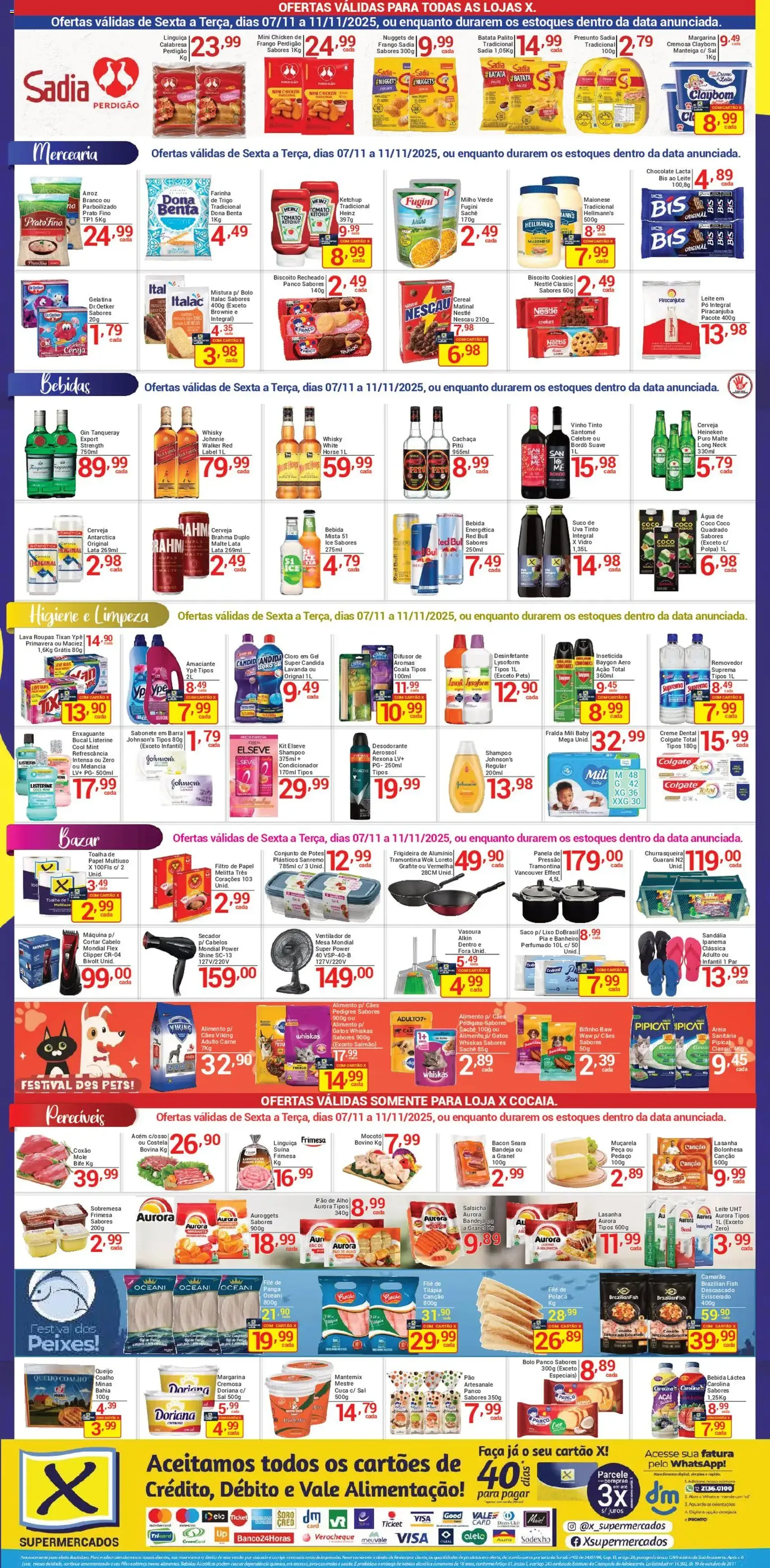 X Supermercados - Ofertas da semana - folheto válido a partir de 07/11/2025 página 2 de 2