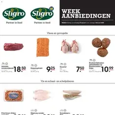 Sligro folder - voorvertoning van de folder geldig vanaf 27/01/2026