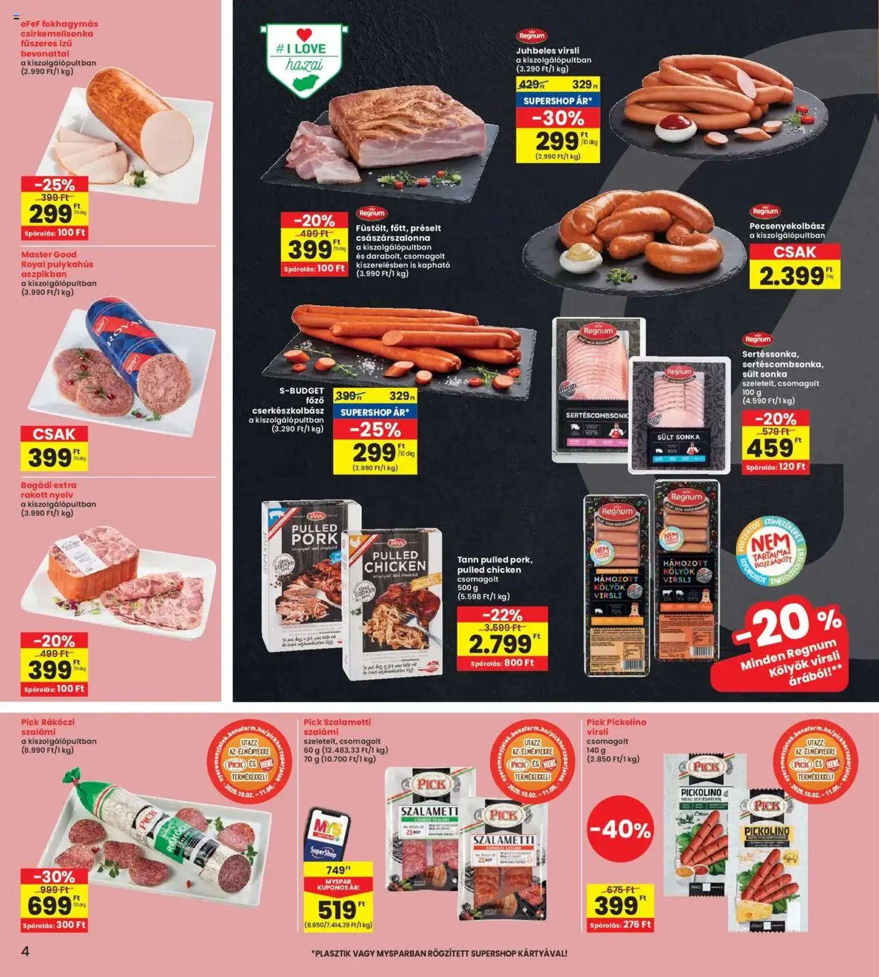 Interspar Akciós újság - 2025.10.09. érvényes szórólap 4 oldal 19 oldalból