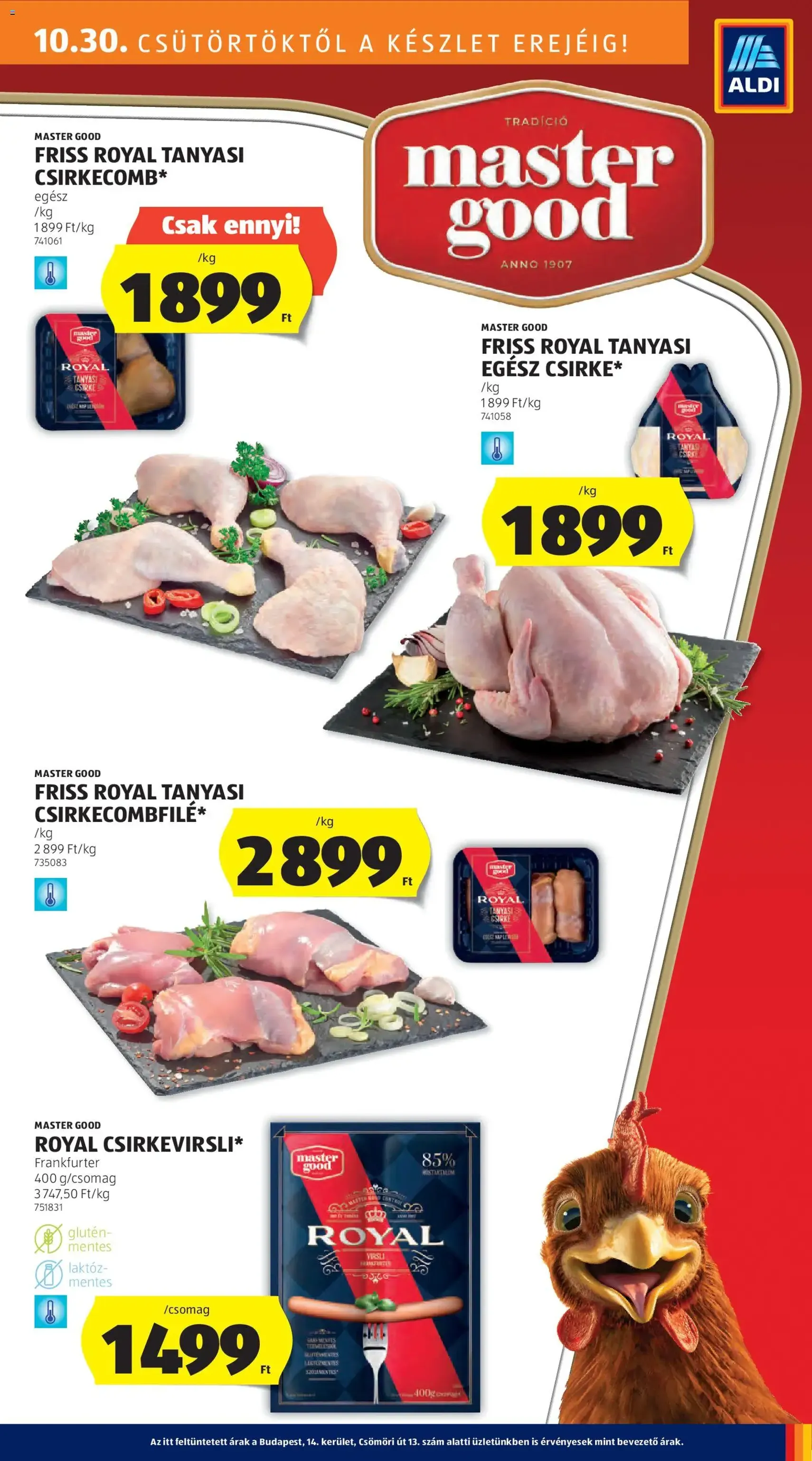 Aldi Akciós újság - 2025.10.30. érvényes szórólap 17 oldal 55 oldalból Aldi Akciós újság - 2025.10.30. érvényes szórólap 17 oldal 55 oldalból