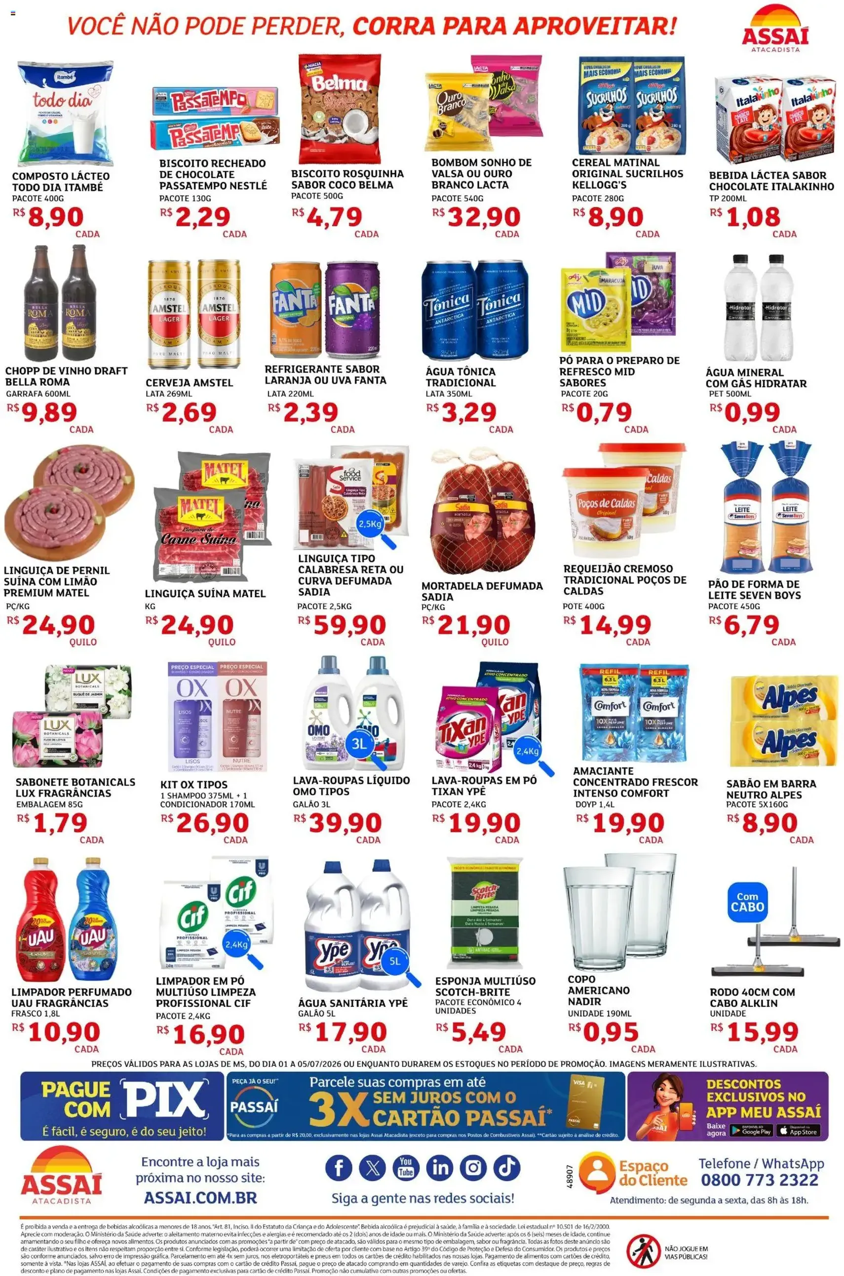 Assaí Atacadista ofertas - folheto válido a partir de 01/07/2026 página 2 de 2