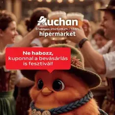 Auchan Akciós újság - szórólap előnézete érvényes 2025.09.25. -tól