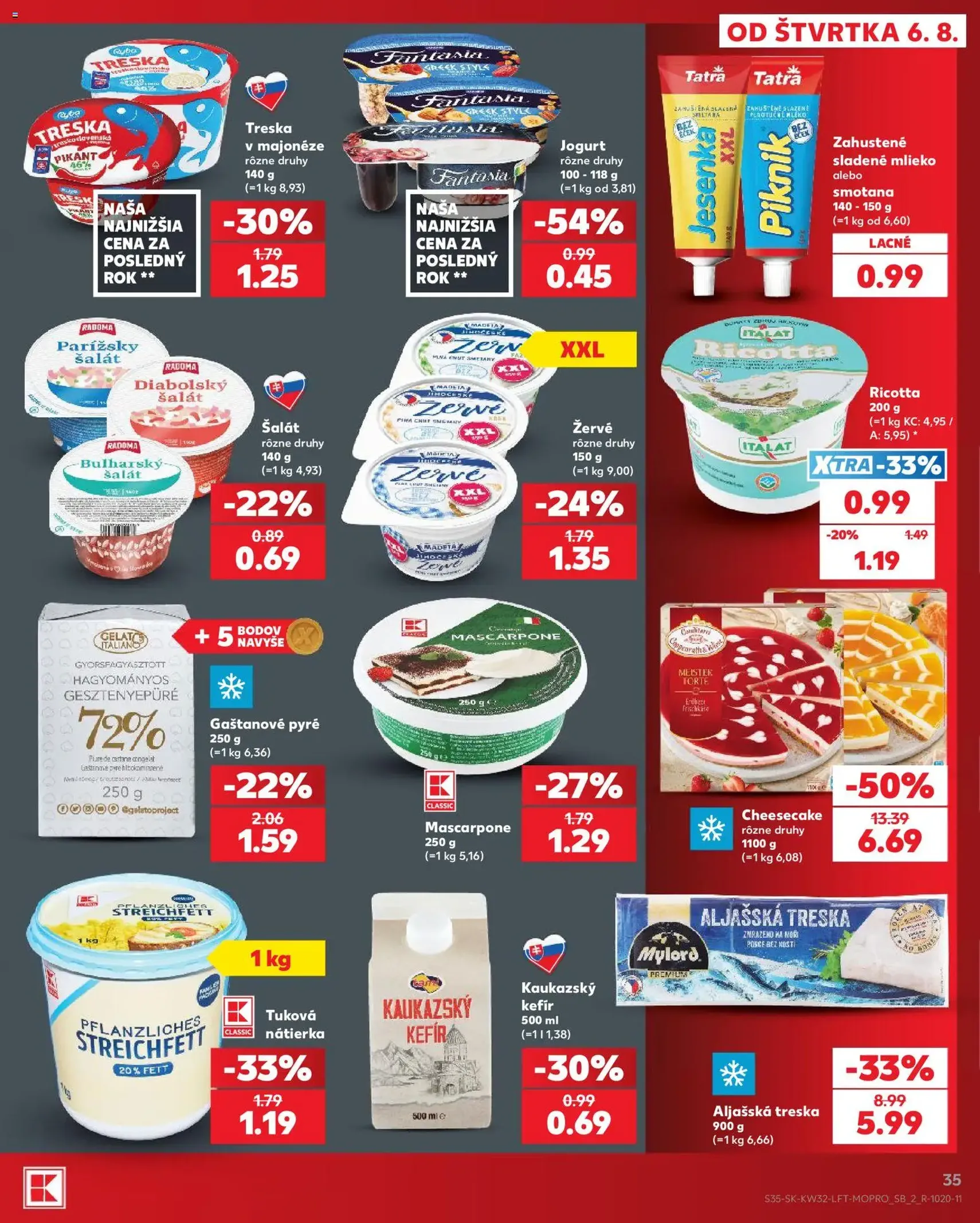 Kaufland SK akciós újság - 2026.08.06. érvényes szórólap 35 oldal 78 oldalból