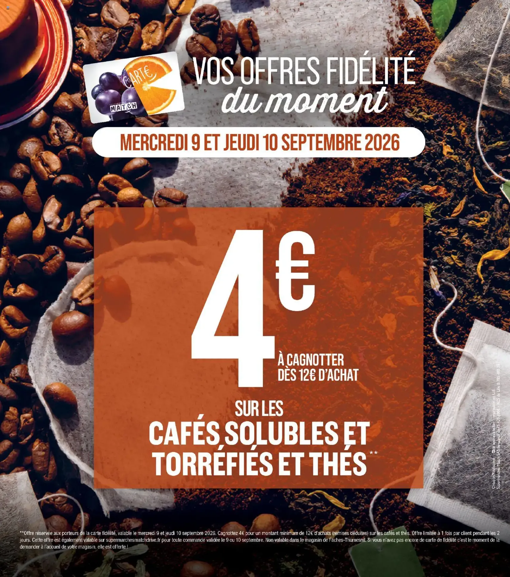 Match Supermarché catalogue - brochure valable à partir du 08/09/2026, page 3 sur 26