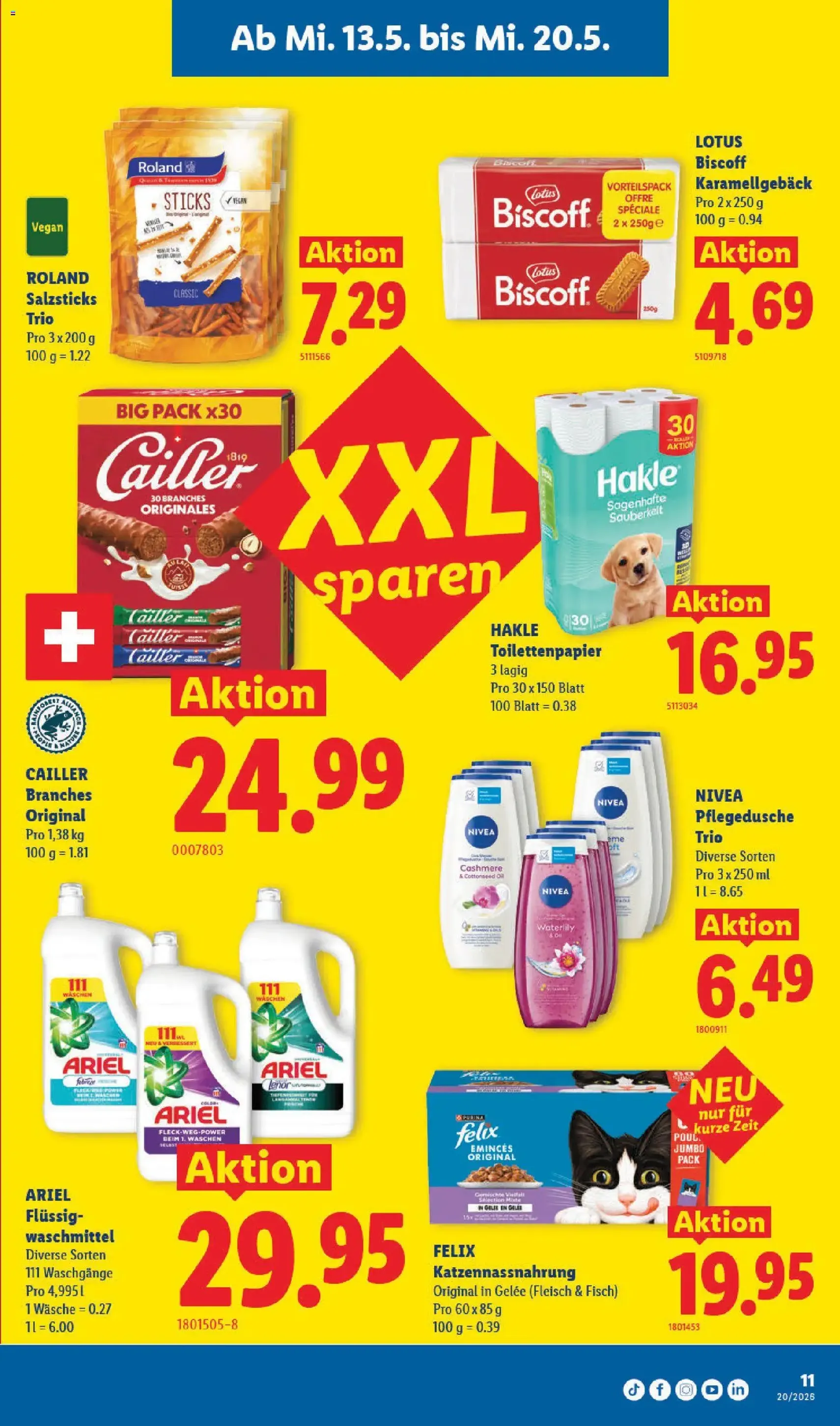 Lidl aktionen - Gültiger Prospekt ab 13.05.2026, Seite 11 von insgesamt 32