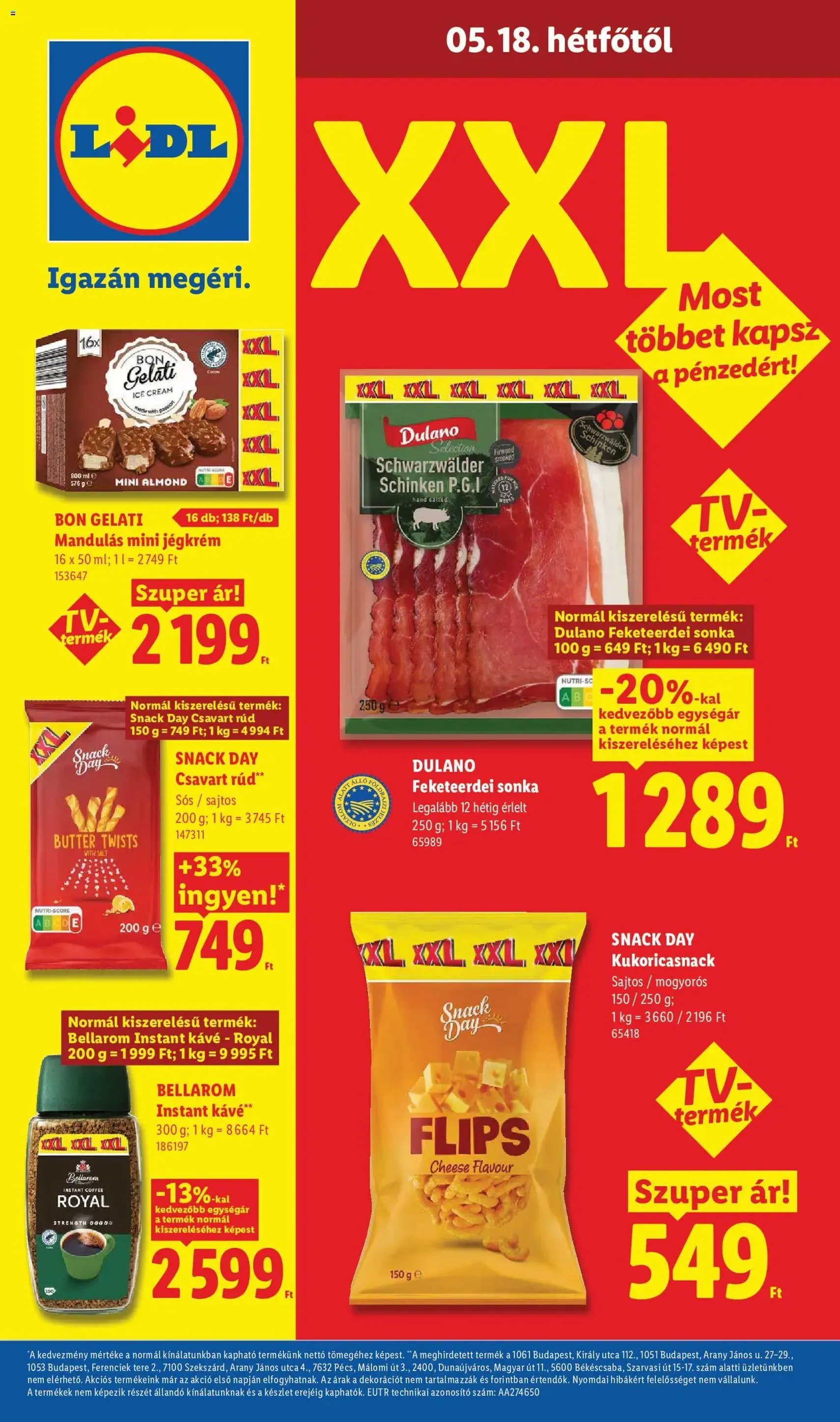 Lidl akciós újság - 2026.05.14. érvényes szórólap 68 oldal 68 oldalból
