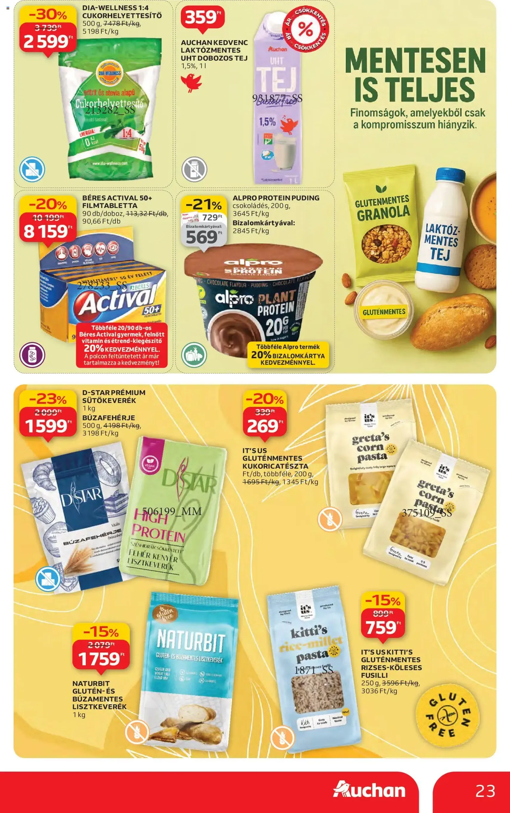 Auchan Akciós újság - 2025.11.27. érvényes szórólap 23 oldal 82 oldalból