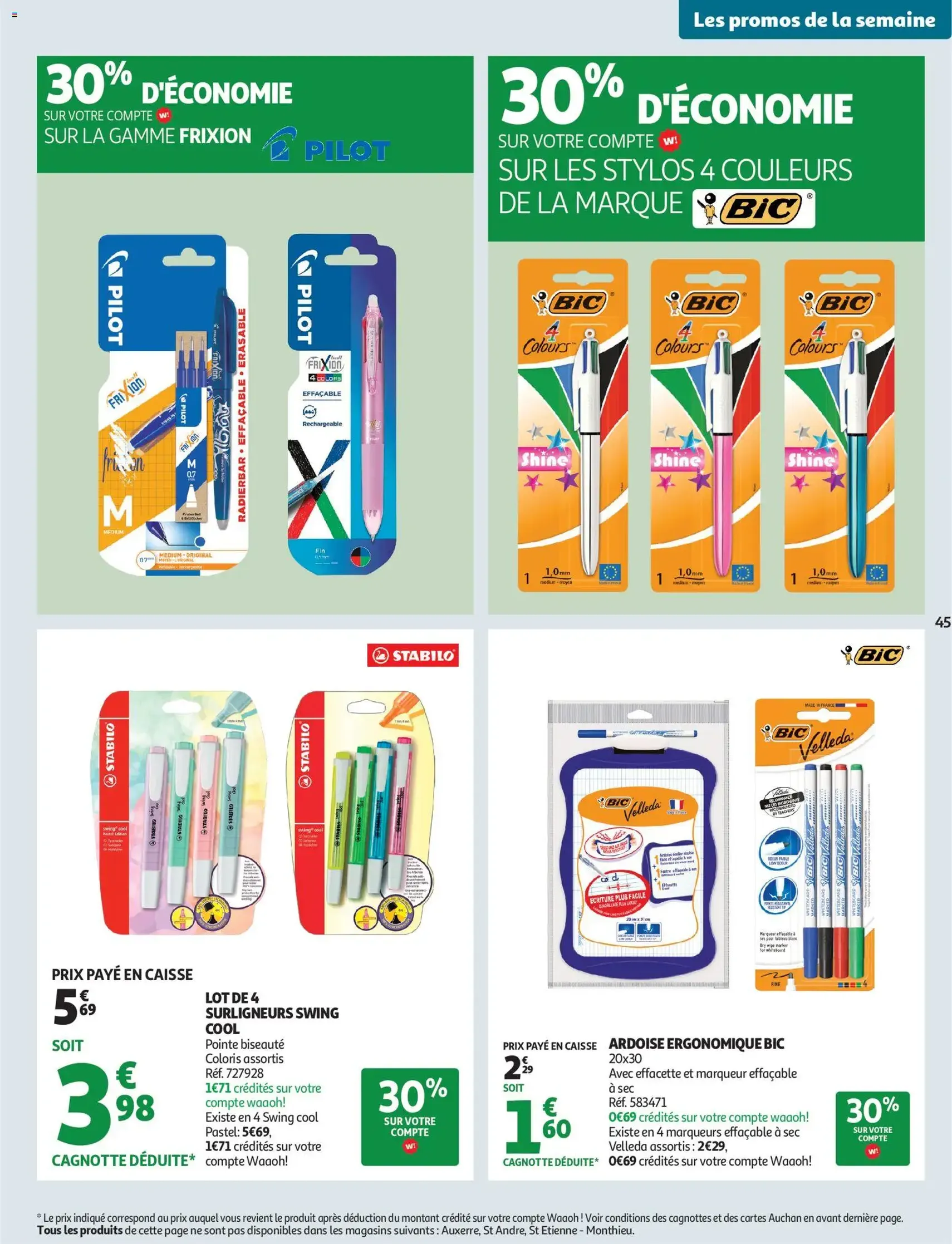 Auchan prospectus - brochure valable à partir du 02/01/2026, page 45 sur 54