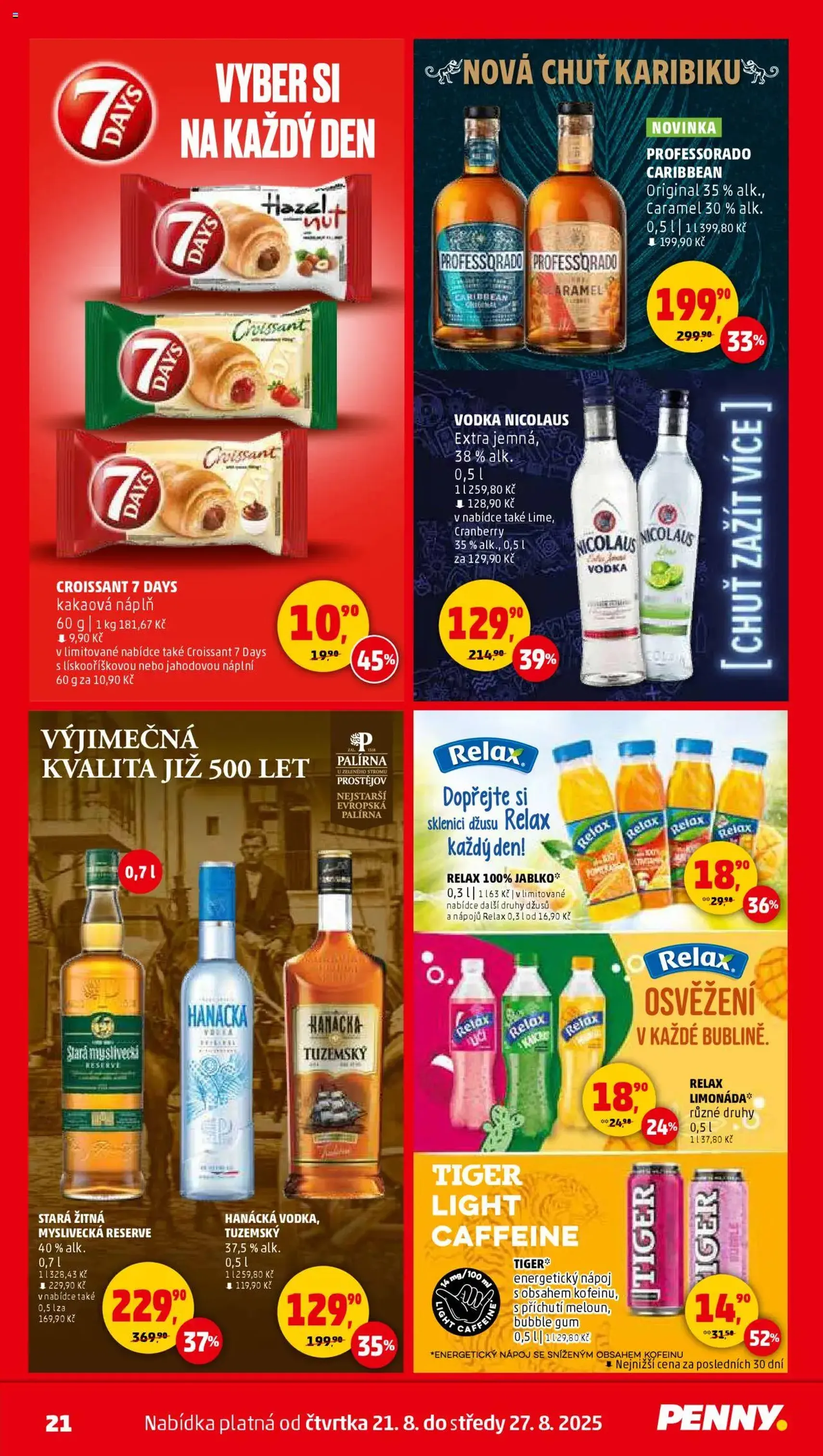 Penny Market leták - Čtvrtečník - platný leták od 21.08.2025 strana 21 z 32