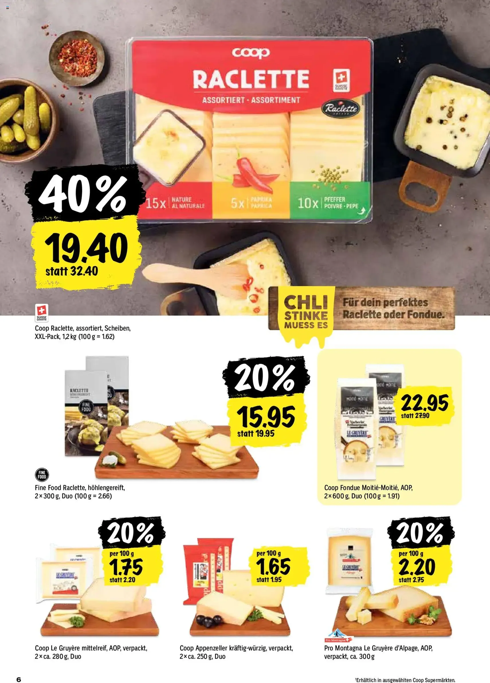Coop aktionen - Gültiger Prospekt ab 01.10.2026, Seite 6 von insgesamt 24
