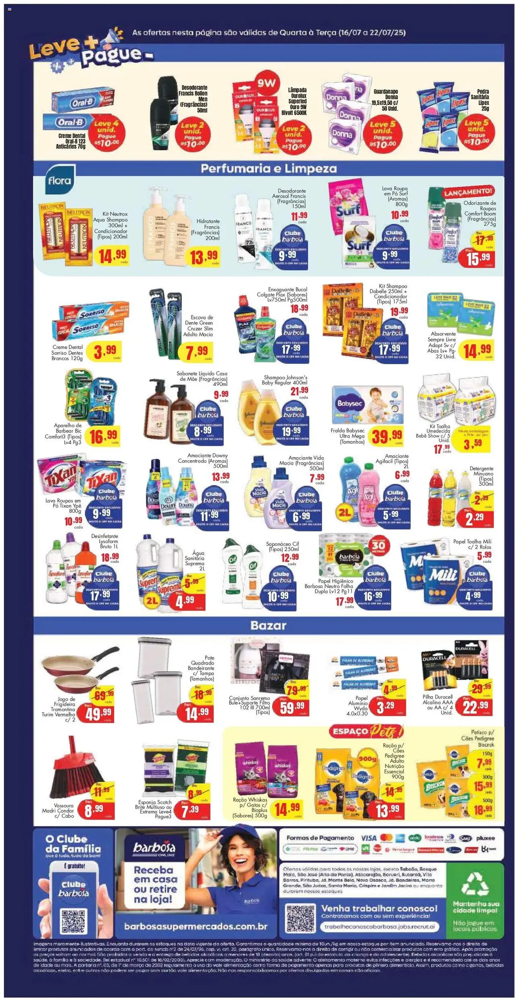Barbosa Supermercados - Ofertas da semana - folheto válido a partir de 16/07/2025 página 4 de 4