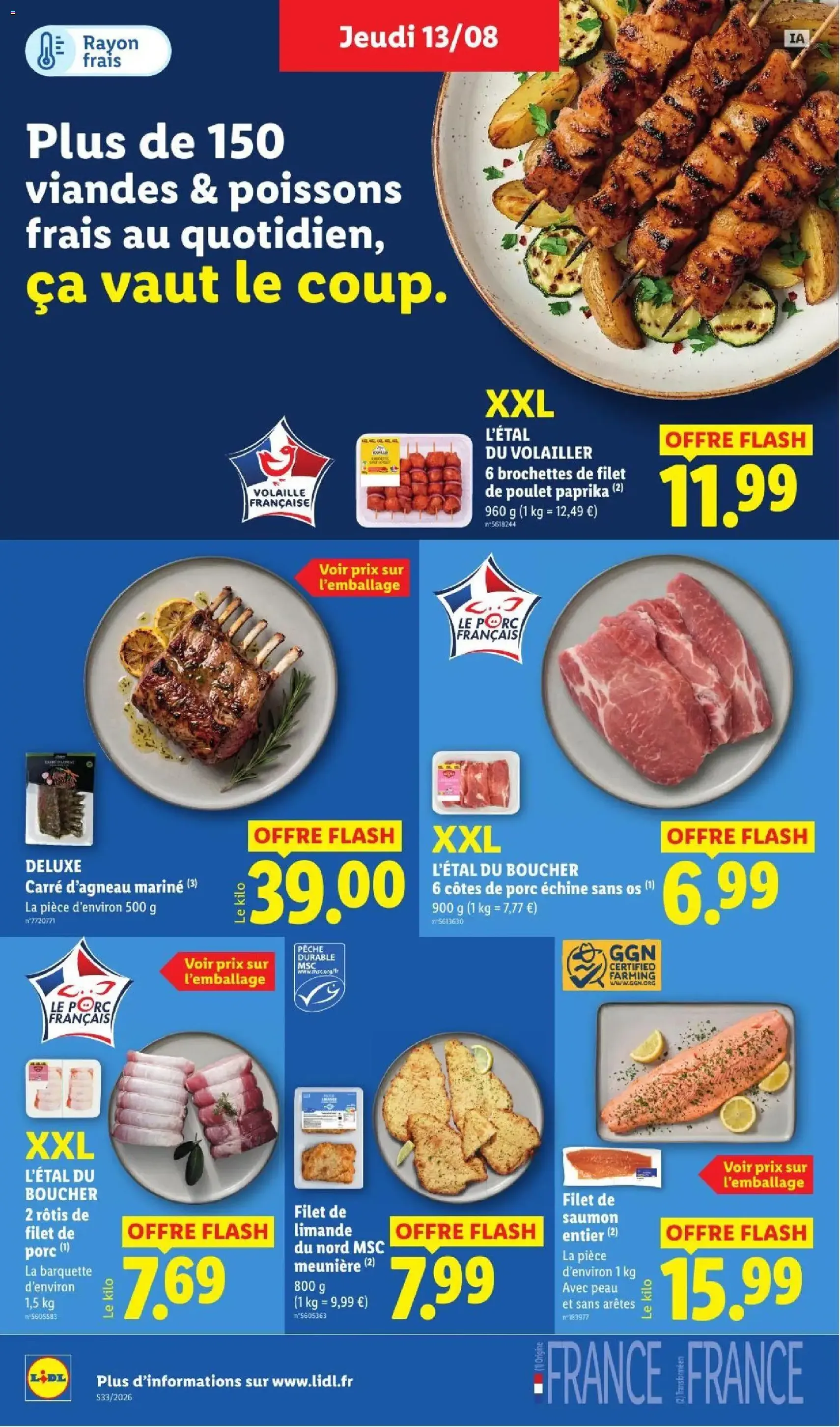 LIDL catalogue - brochure valable à partir du 13/08/2026, page 8 sur 61