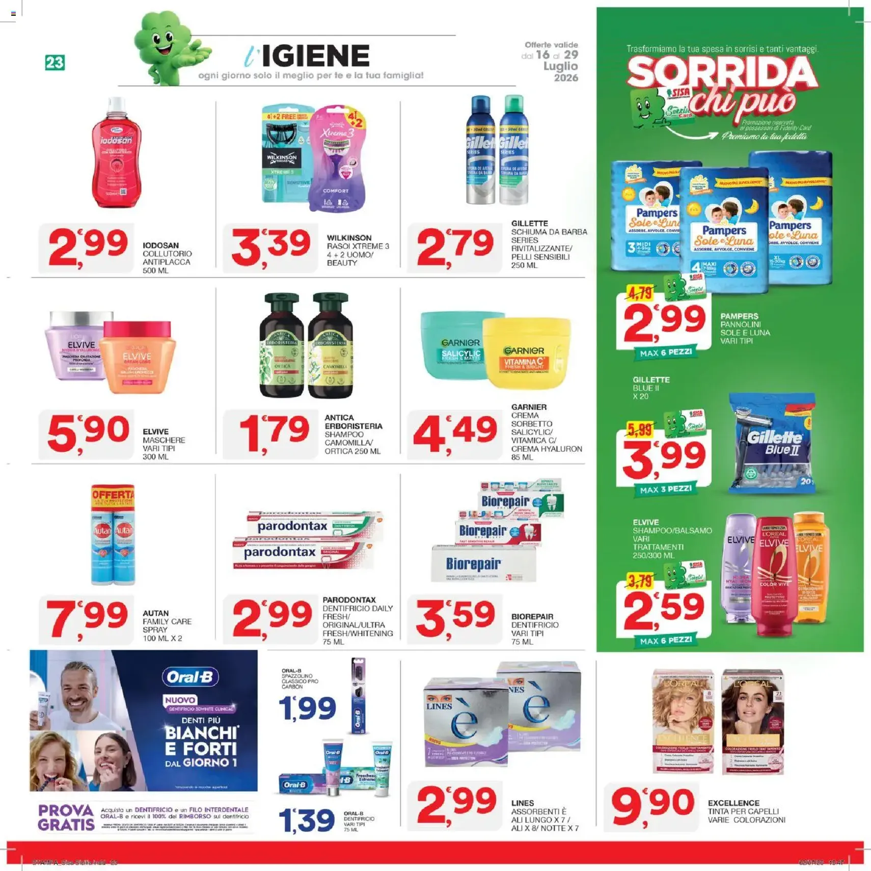 SISA volantino - volantino valido dal 16/07/2026 pagina 23 di 24