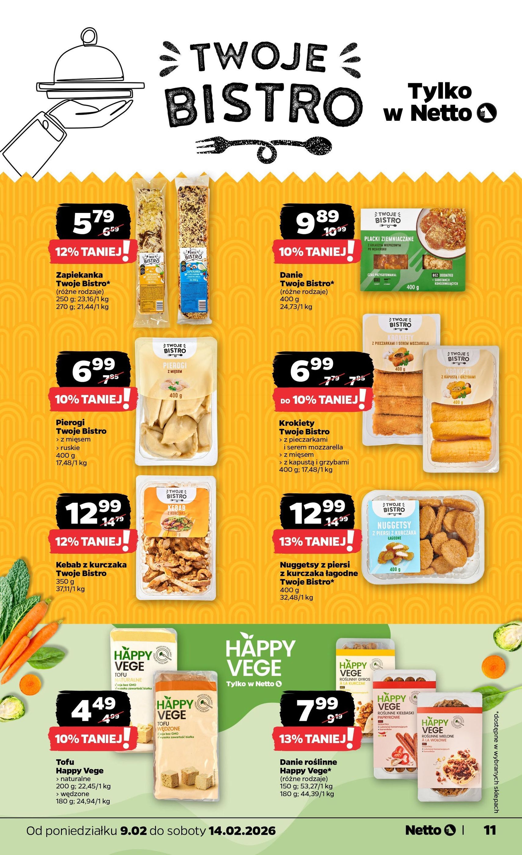 Netto gazetka - Spożywcza - ważny gazetka od 09.02.2026 strona 11 z 38