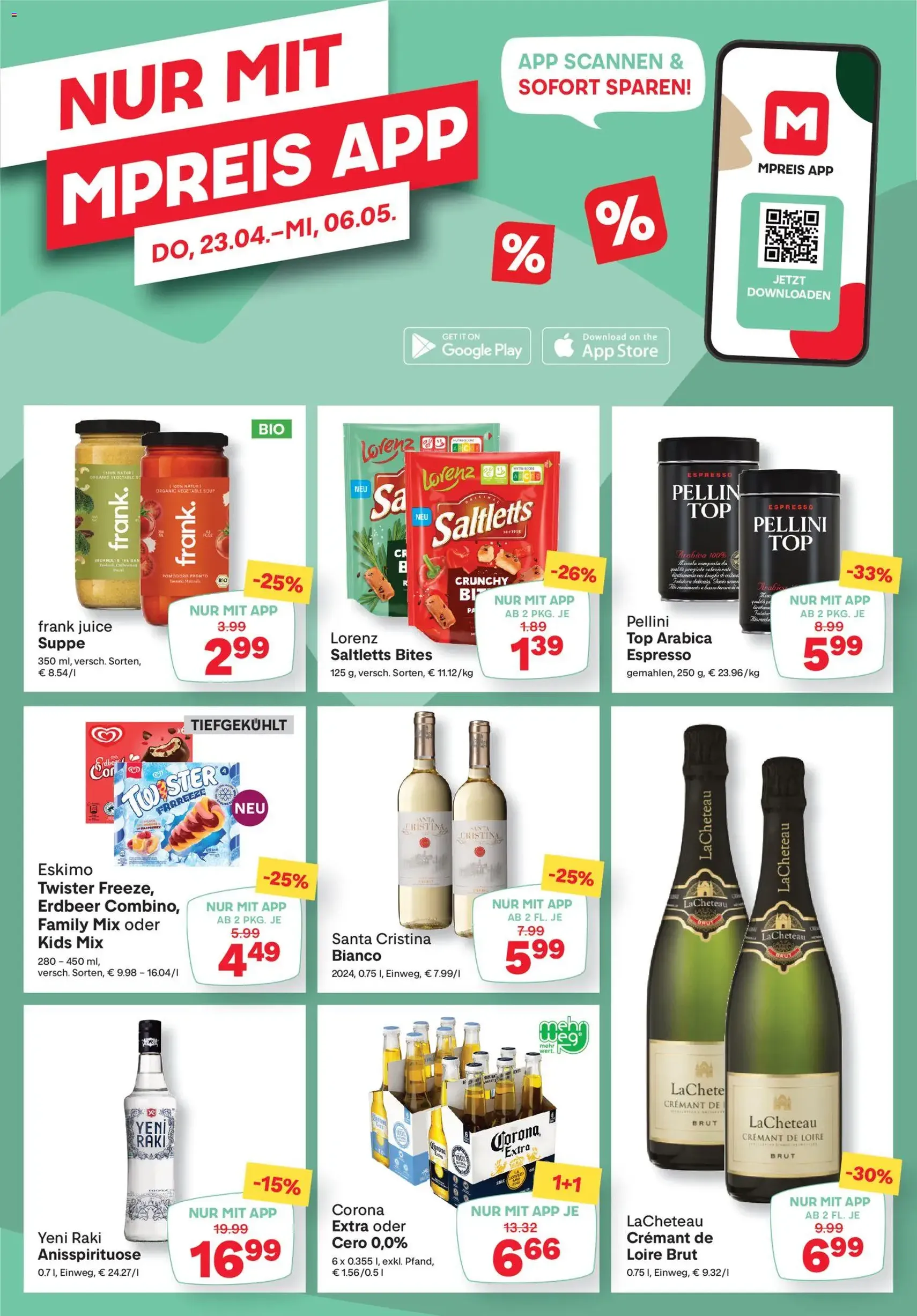 MPREIS Flugblatt - Gültiger Prospekt ab 30.04.2026, Seite 14 von insgesamt 17