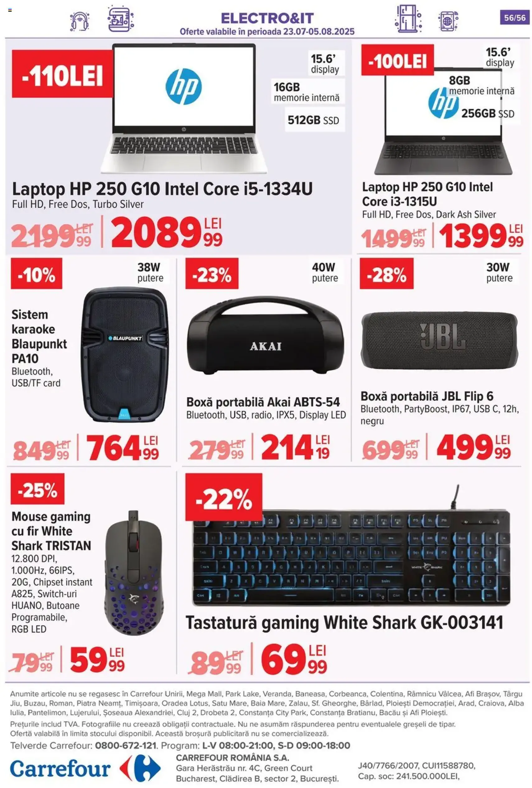 Catalog Carrefour - cataloage valabile începând cu 23.07.2025 pagina 54 din 54 Catalog Carrefour - cataloage valabile începând cu 23.07.2025 pagina 54 din 54
