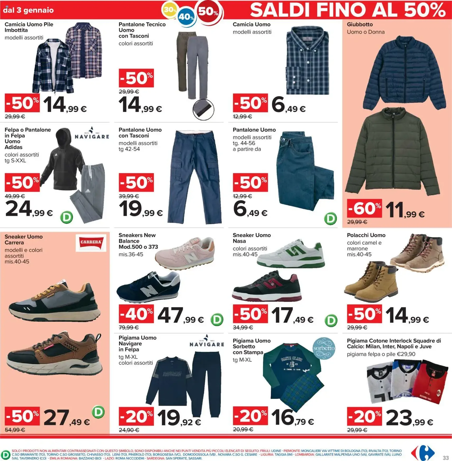 Volantino Carrefour - volantino valido dal 02/01/2026 pagina 33 di 36