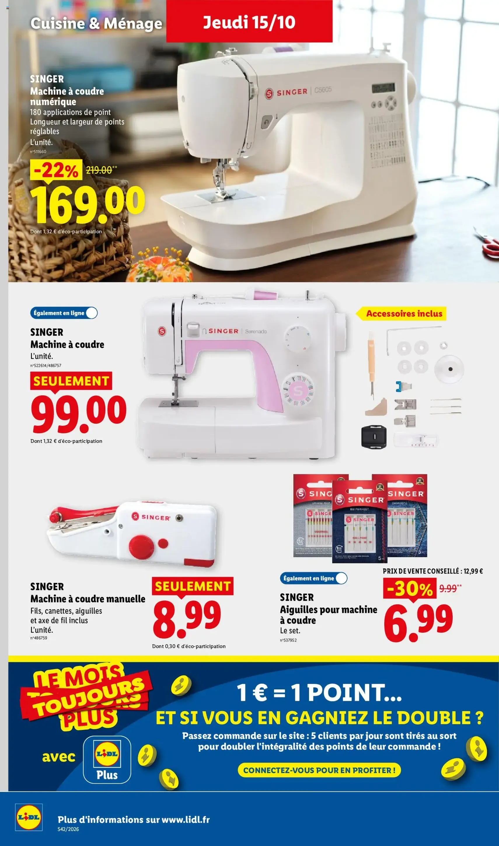 LIDL catalogue - brochure valable à partir du 15/10/2026, page 46 sur 64