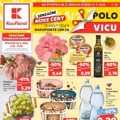 Kaufland Bratislava-Avion - náhľad letáku platný od 28.08.2025