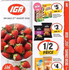 IGA Catalogue VIC - Flyer preview valid from 27/08/2025