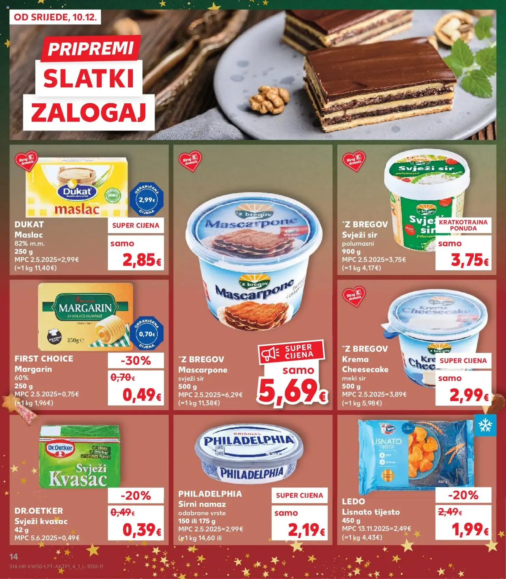 Kaufland HR Akciós újság - 2025.12.10. érvényes szórólap 14 oldal 40 oldalból