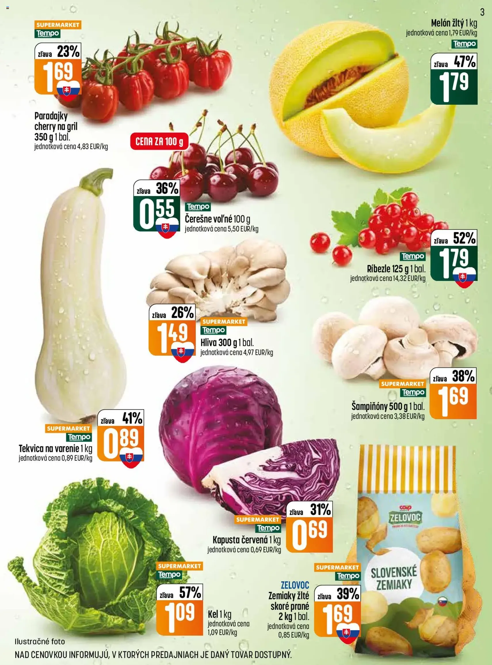 COOP Jednota leták - platný leták od 16.07.2026 strana 3 z 28