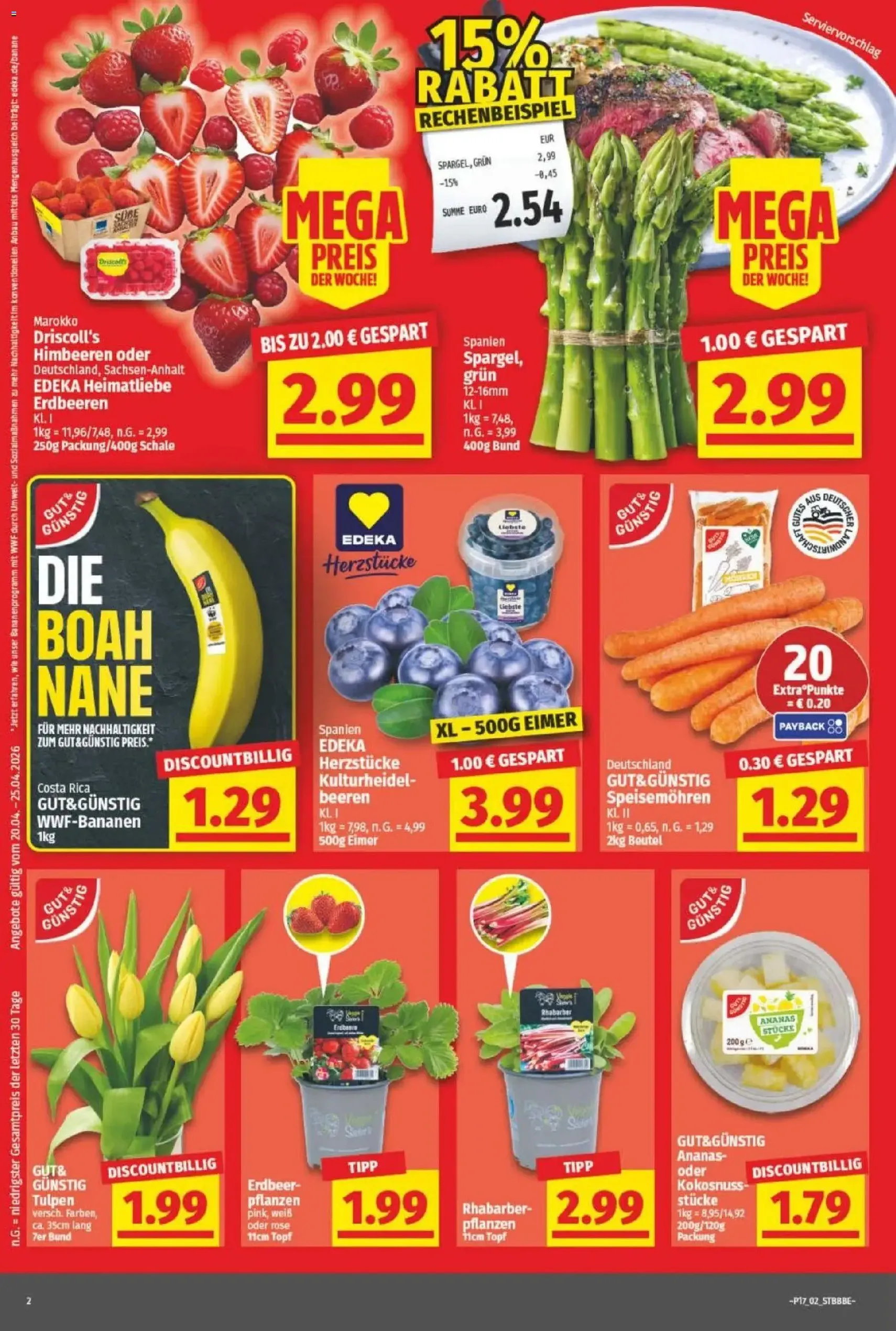 NP Discount Prospekt - Gültiger Prospekt ab 20.04.2026, Seite 2 von insgesamt 15