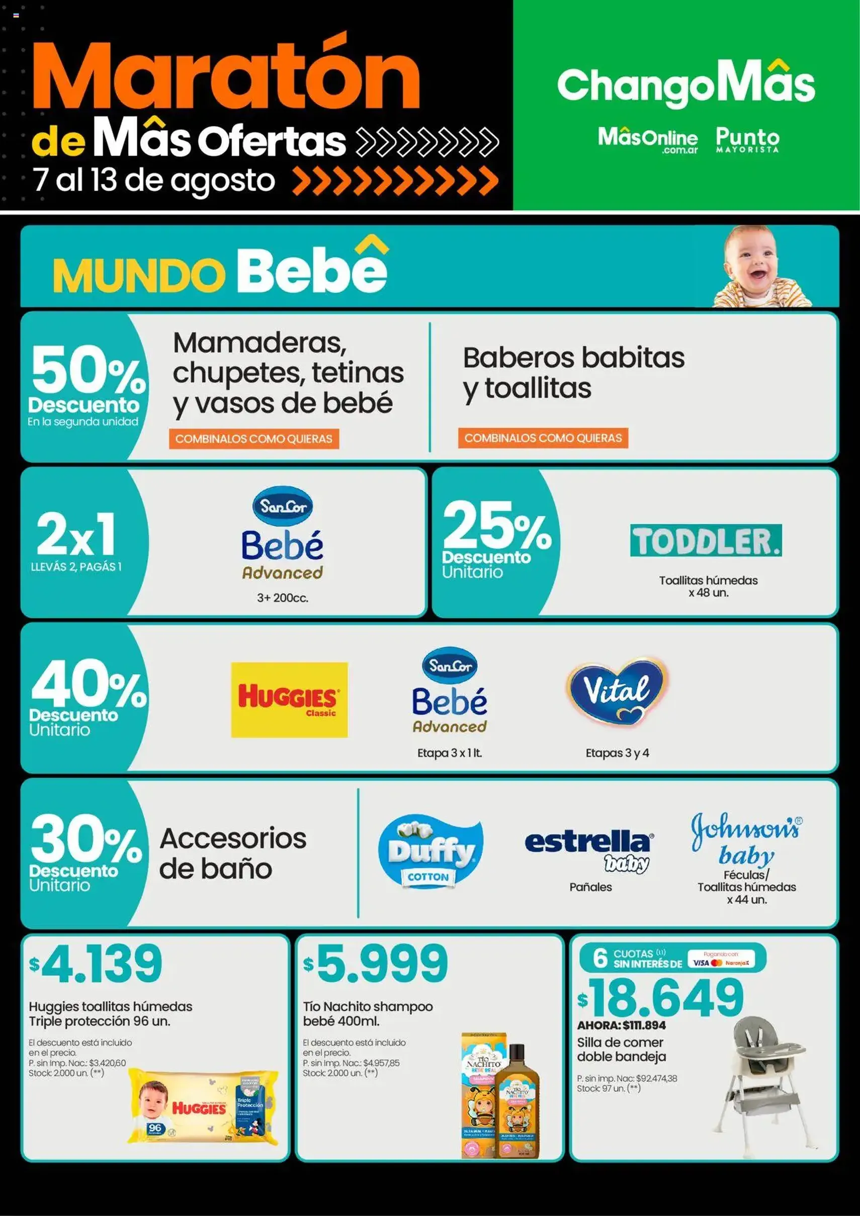 Changomas ofertas - folleto válido desde 07/08/2025 página 14 de 16 Changomas ofertas - folleto válido desde 07/08/2025 página 14 de 16