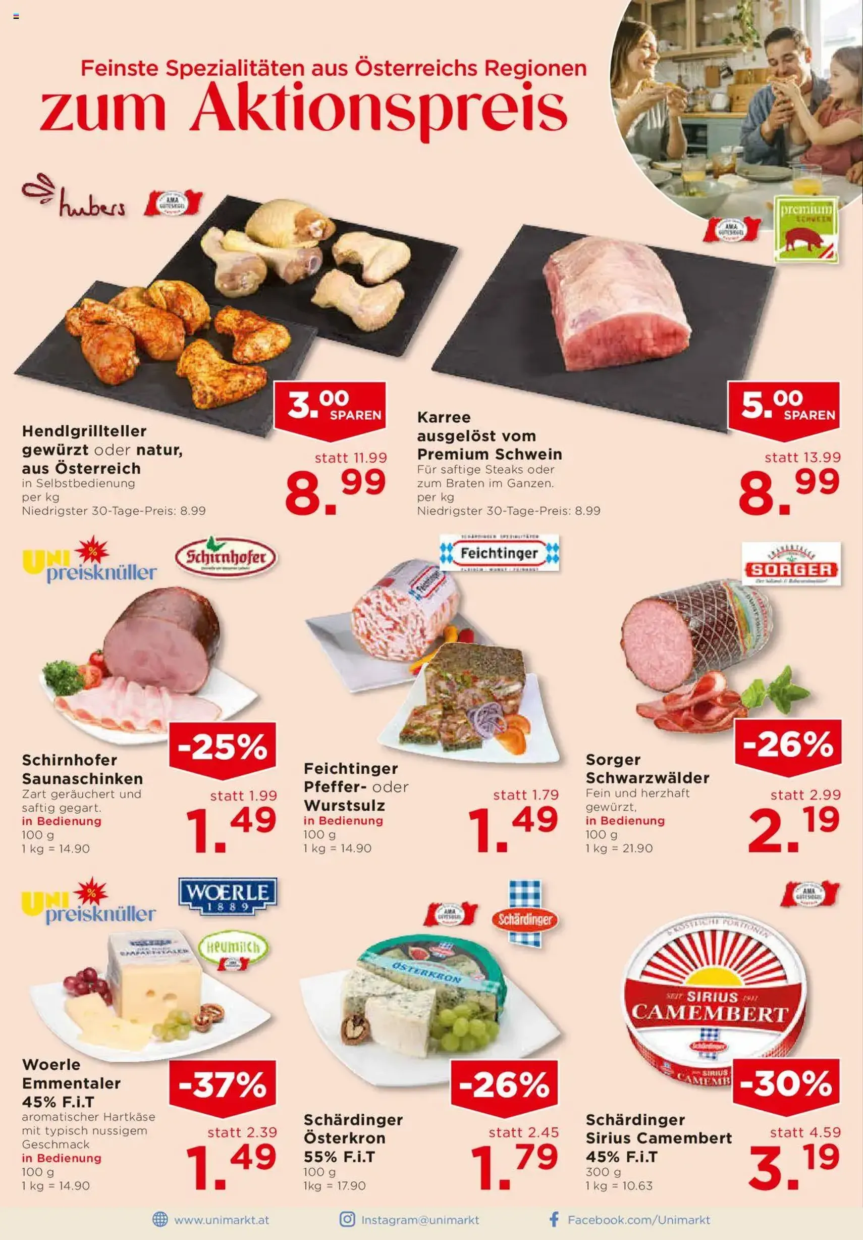 Unimarkt Süd - Gültiger Prospekt ab 30.07.2025, Seite 6 von insgesamt 16 Unimarkt Süd - Gültiger Prospekt ab 30.07.2025, Seite 6 von insgesamt 16