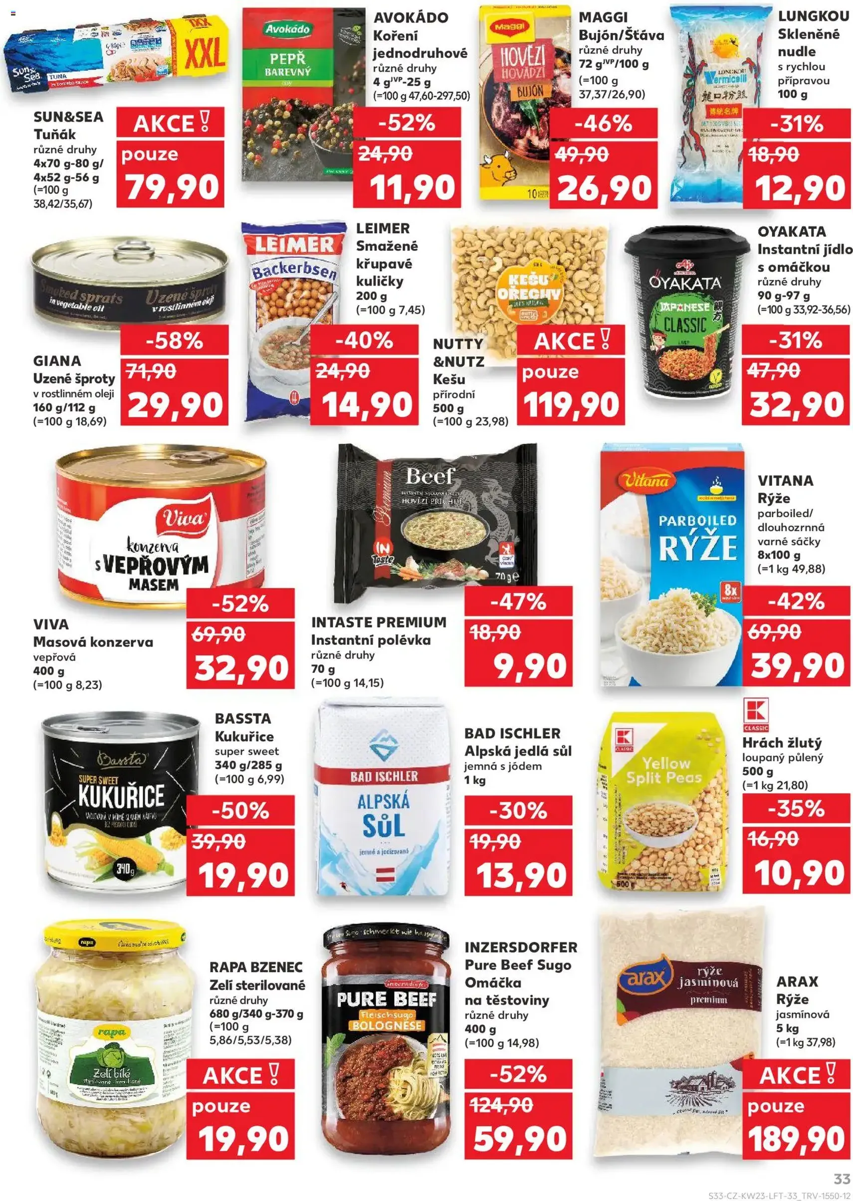 Kaufland leták - platný leták od 03.06.2026 strana 33 z 54