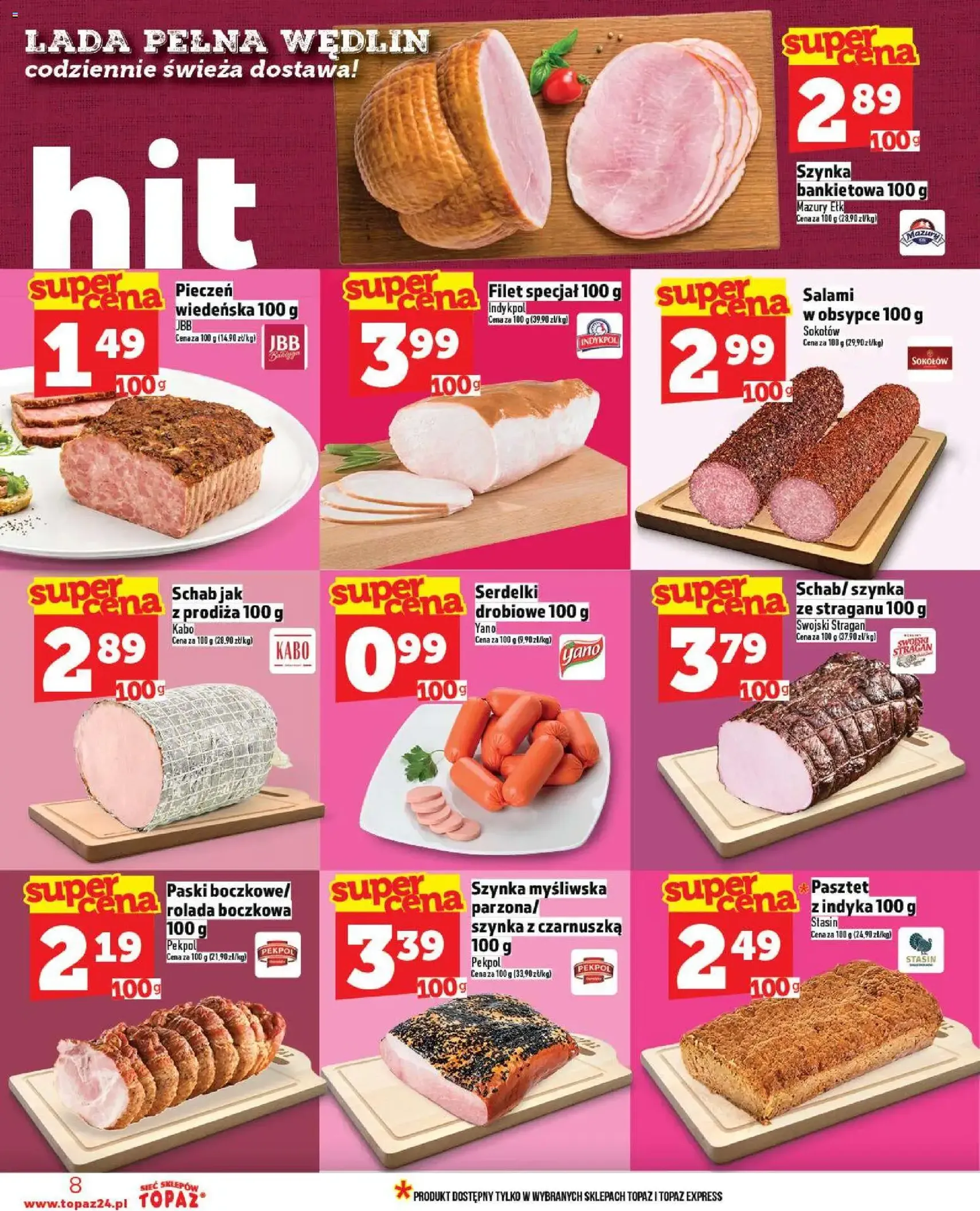 Topaz Gazetka - ważny gazetka od 30.10.2025 strona 8 z 28 Topaz Gazetka - ważny gazetka od 30.10.2025 strona 8 z 28