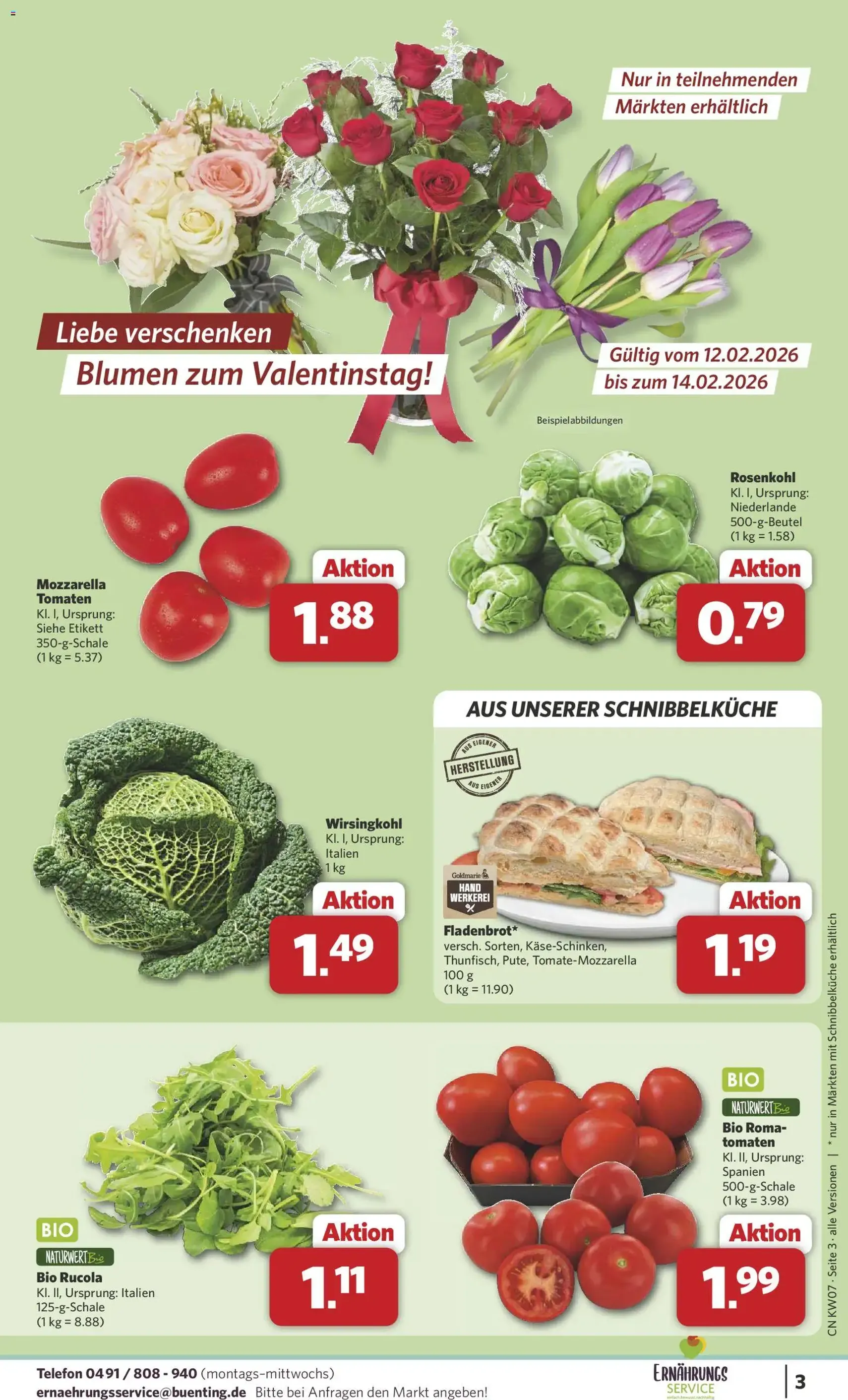 Combi Prospekt - Gültiger Prospekt ab 09.02.2026, Seite 3 von insgesamt 31