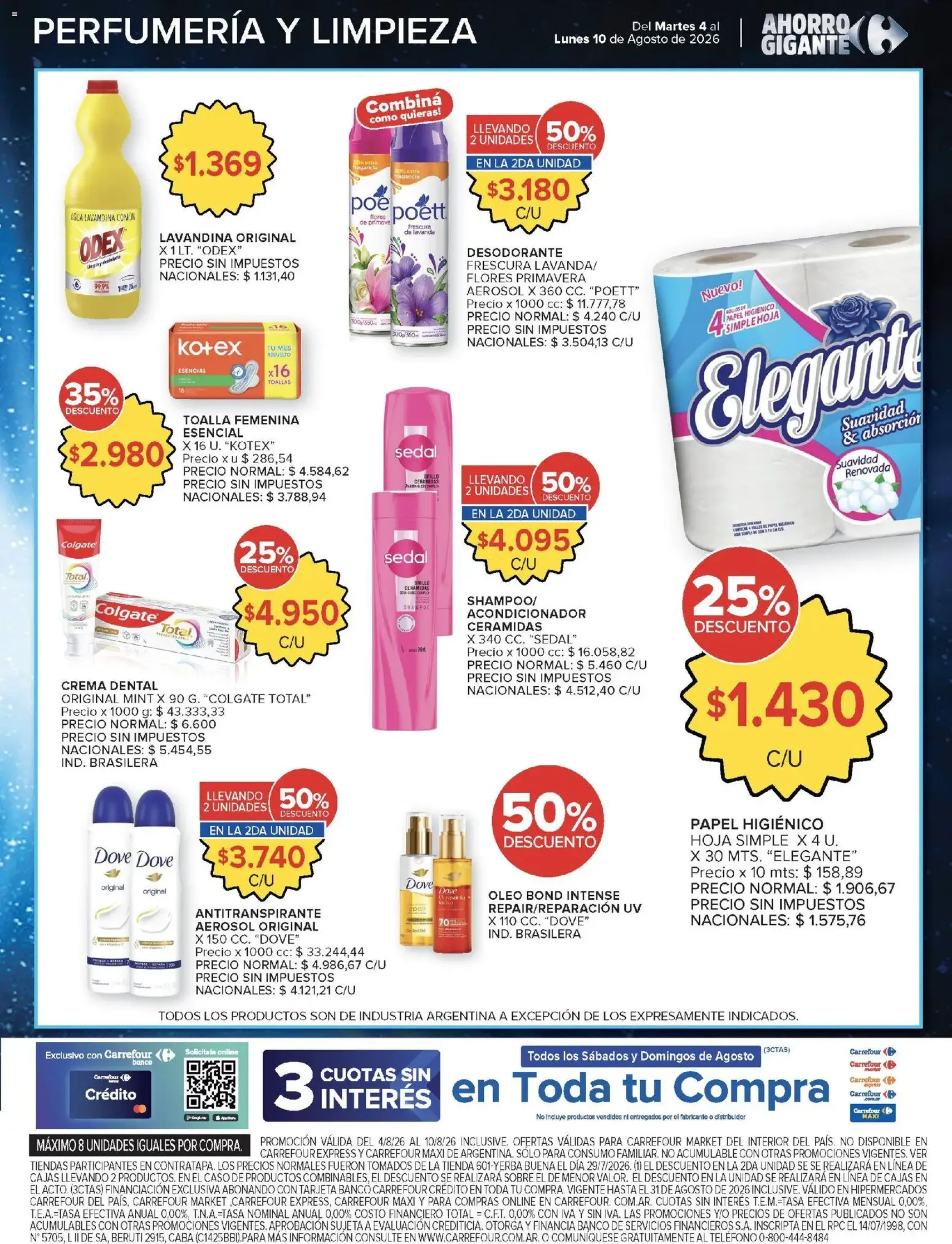 Carrefour ofertas - folleto válido desde 04/08/2026 página 48 de 55