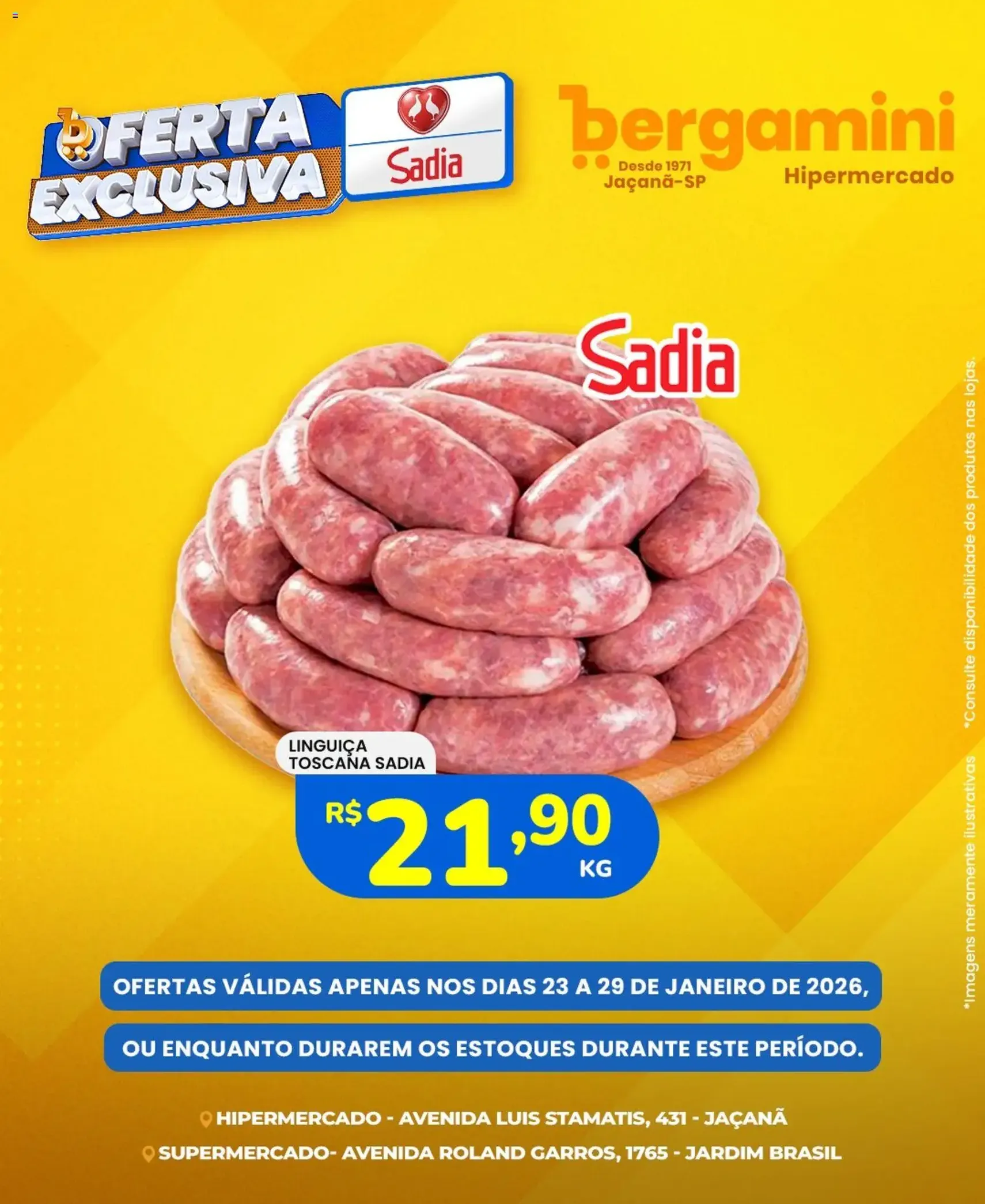 Supermercado Bergamini - Ofertas Sadia e Perdigão - folheto válido a partir de 23/01/2026 página 5 de 7