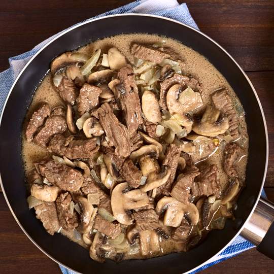 Podgląd przepisu Wołowy stroganow