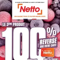 Netto catalogue - Prévisualisation du catalogue valable à partir du 29/09/2026