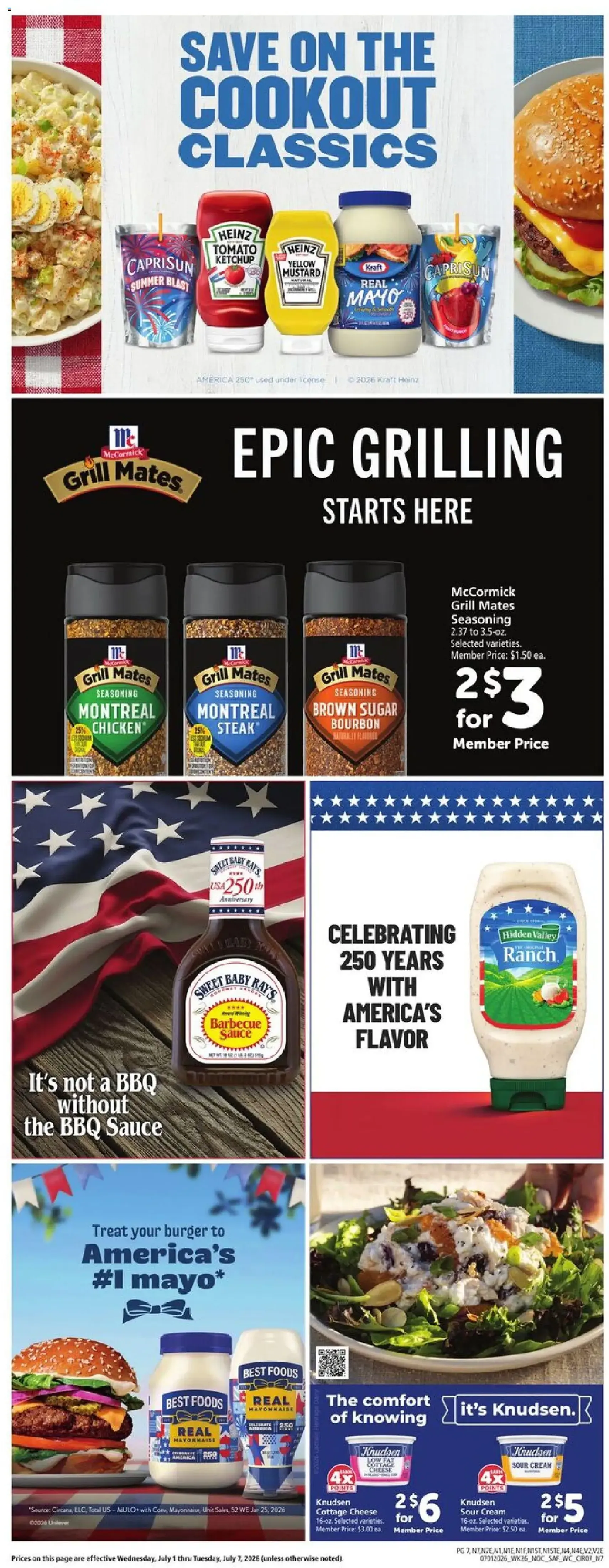 Safeway Weekly Ad - valid flyer from 07/01/2026, page 7 of 13
