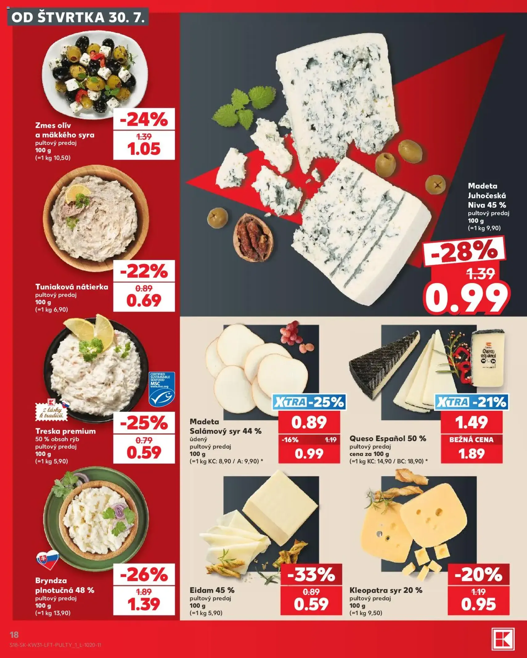 Kaufland leták - platný leták od 30.07.2026 strana 18 z 74
