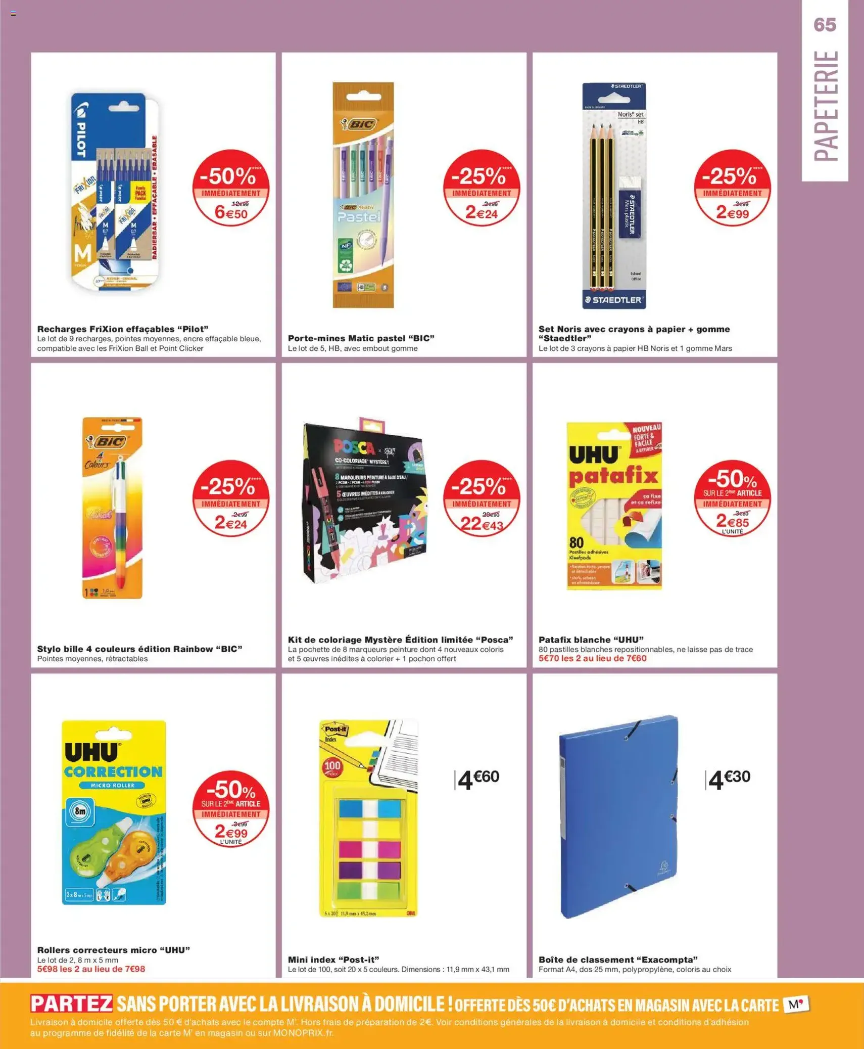 Monoprix catalogue - brochure valable à partir du 03/03/2026, page 65 sur 68